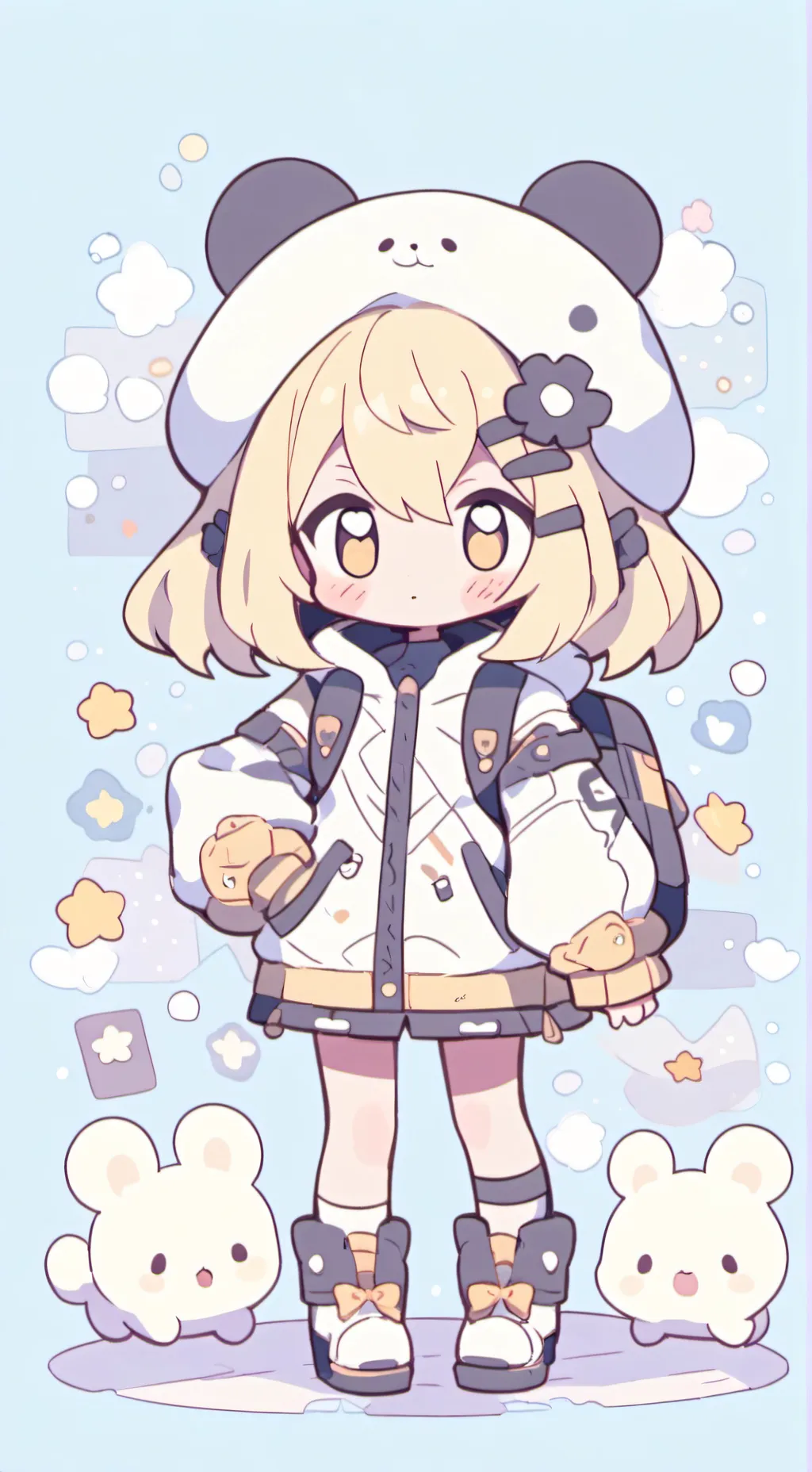 ai character: Hizashi yamada  background