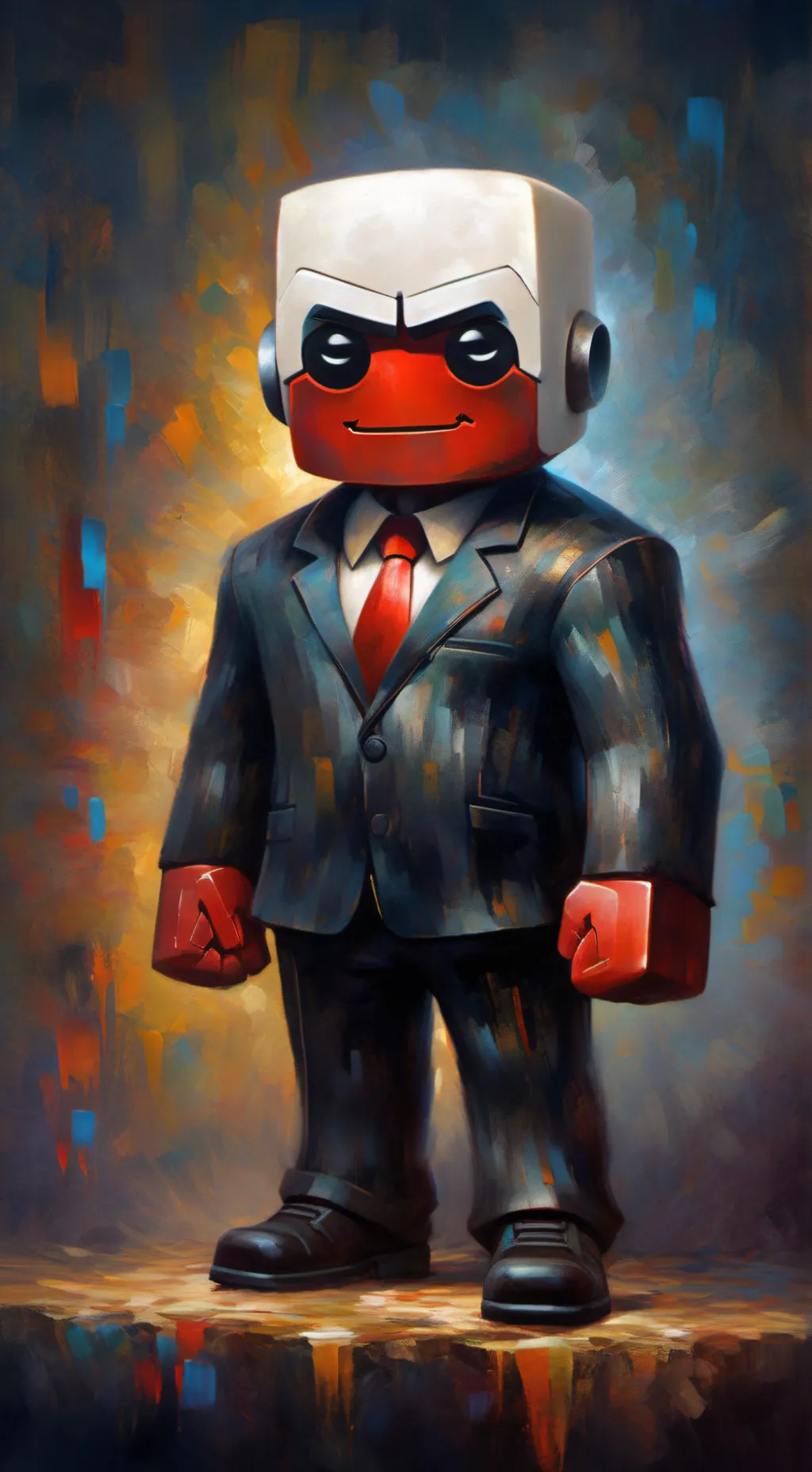 ai character: babysitter+coolkid background