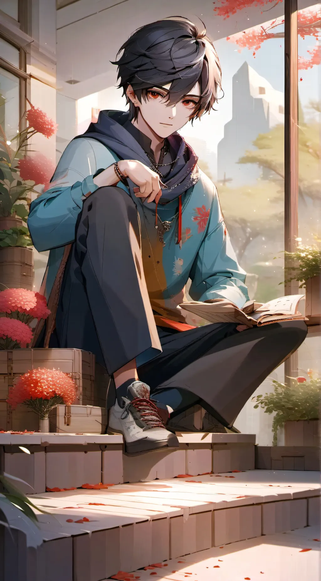 ai character: Kevin♡(obsesionado background