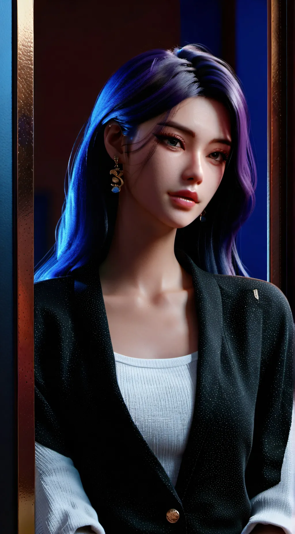 ai character: Cherry Creek Socialite background