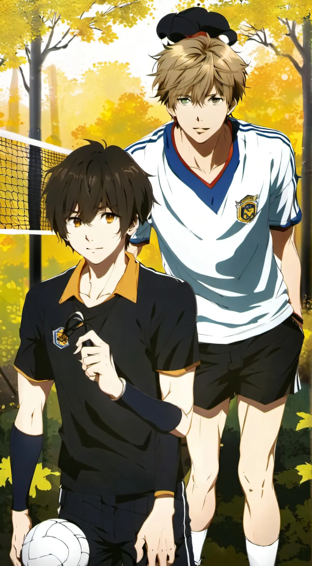 ai character: Haruki & Aiden background