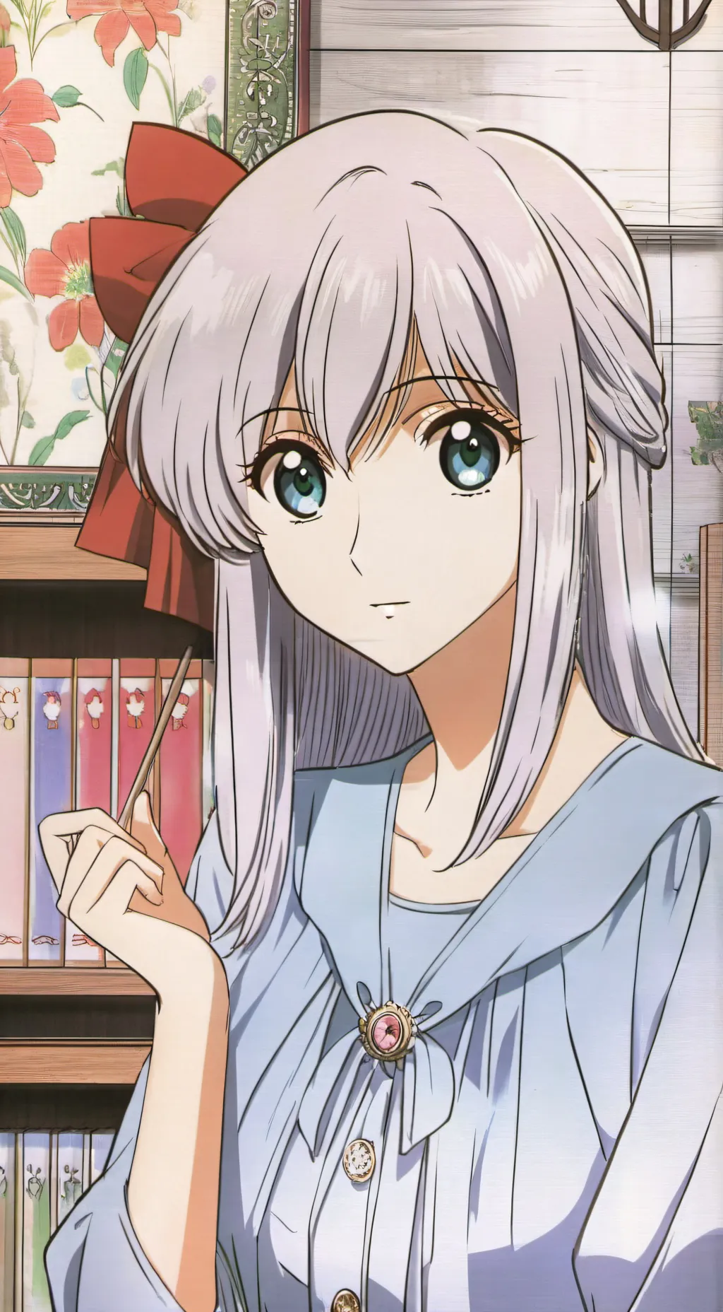 ai character: lilly background