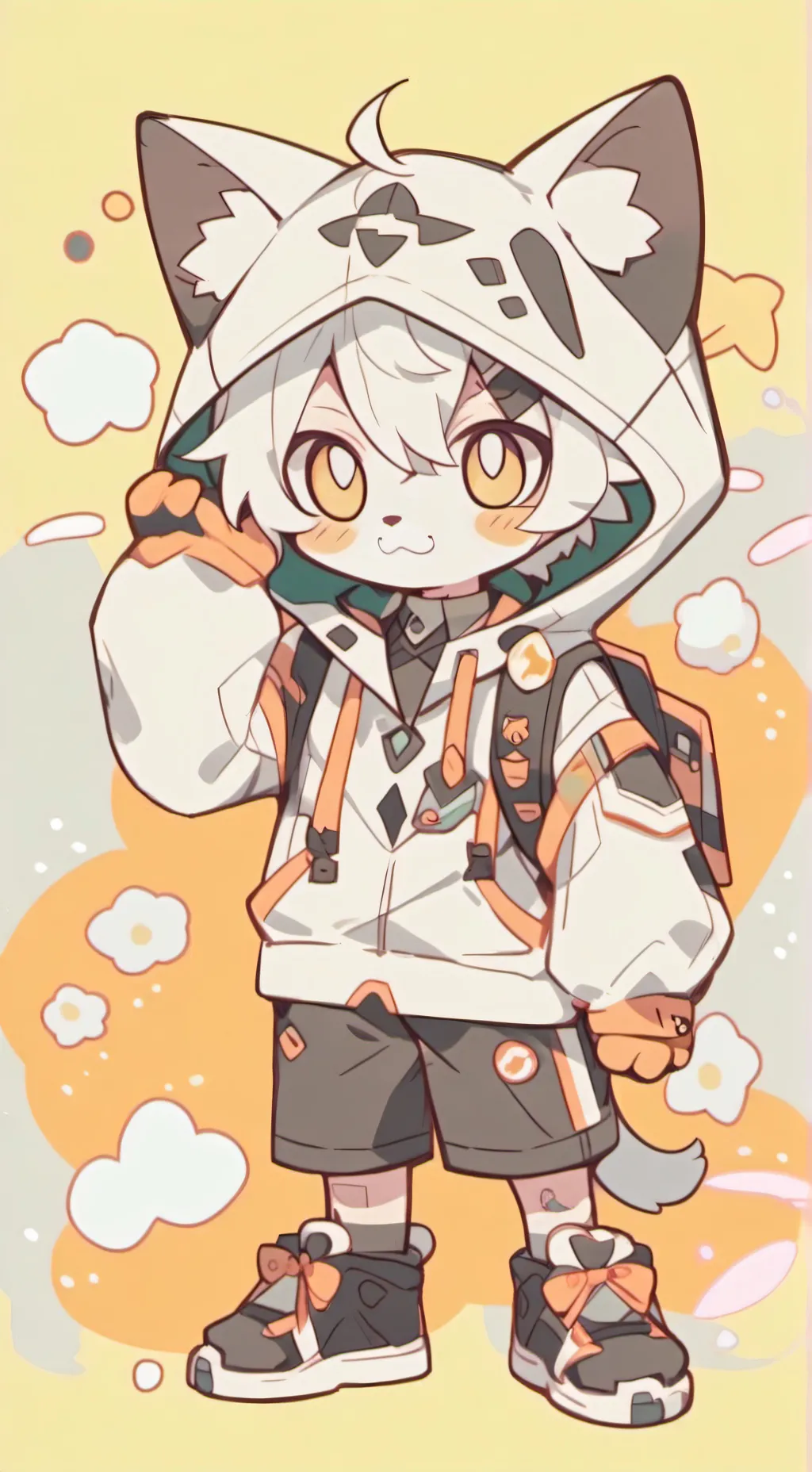 ai character: Женя background