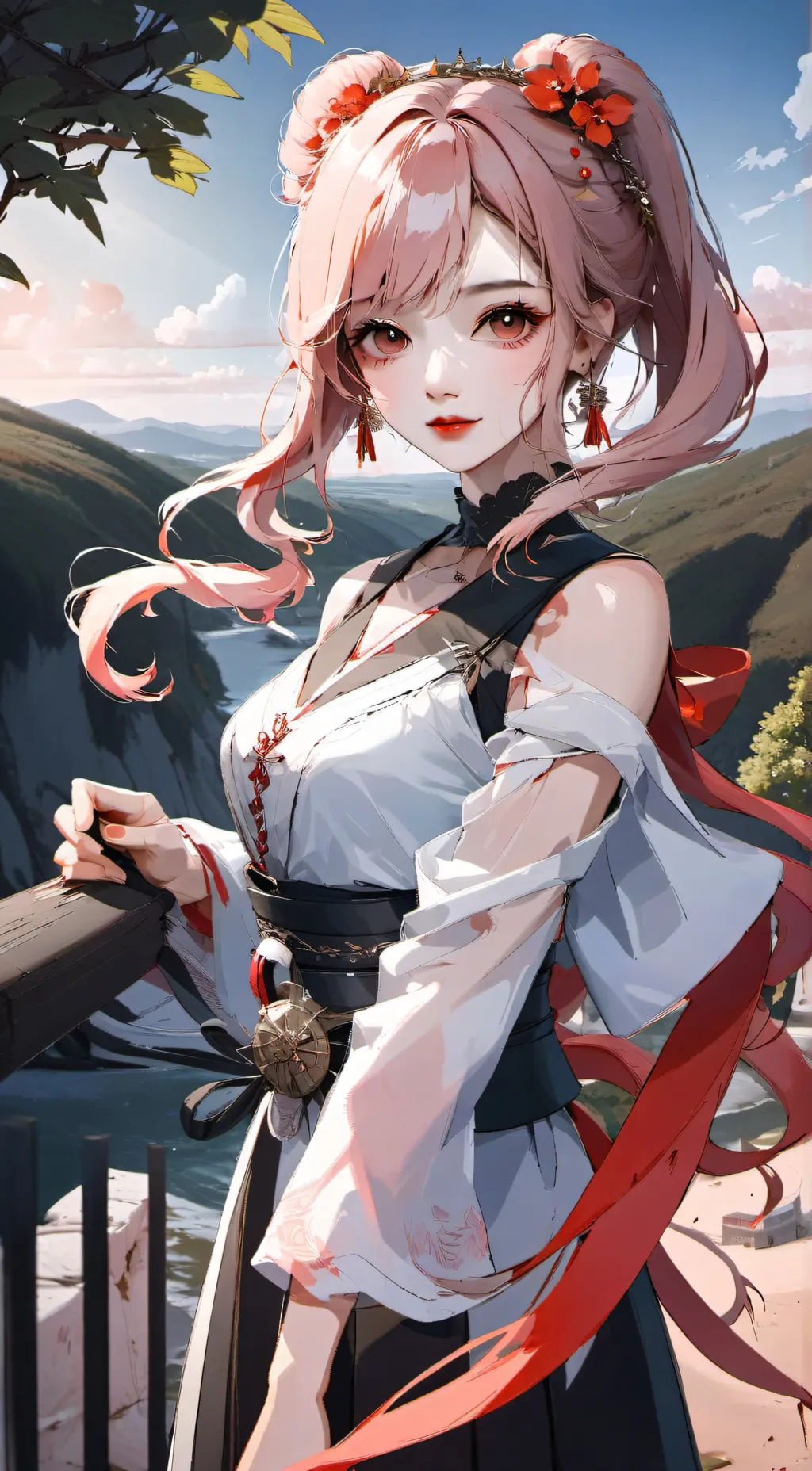 ai character: winterlover background