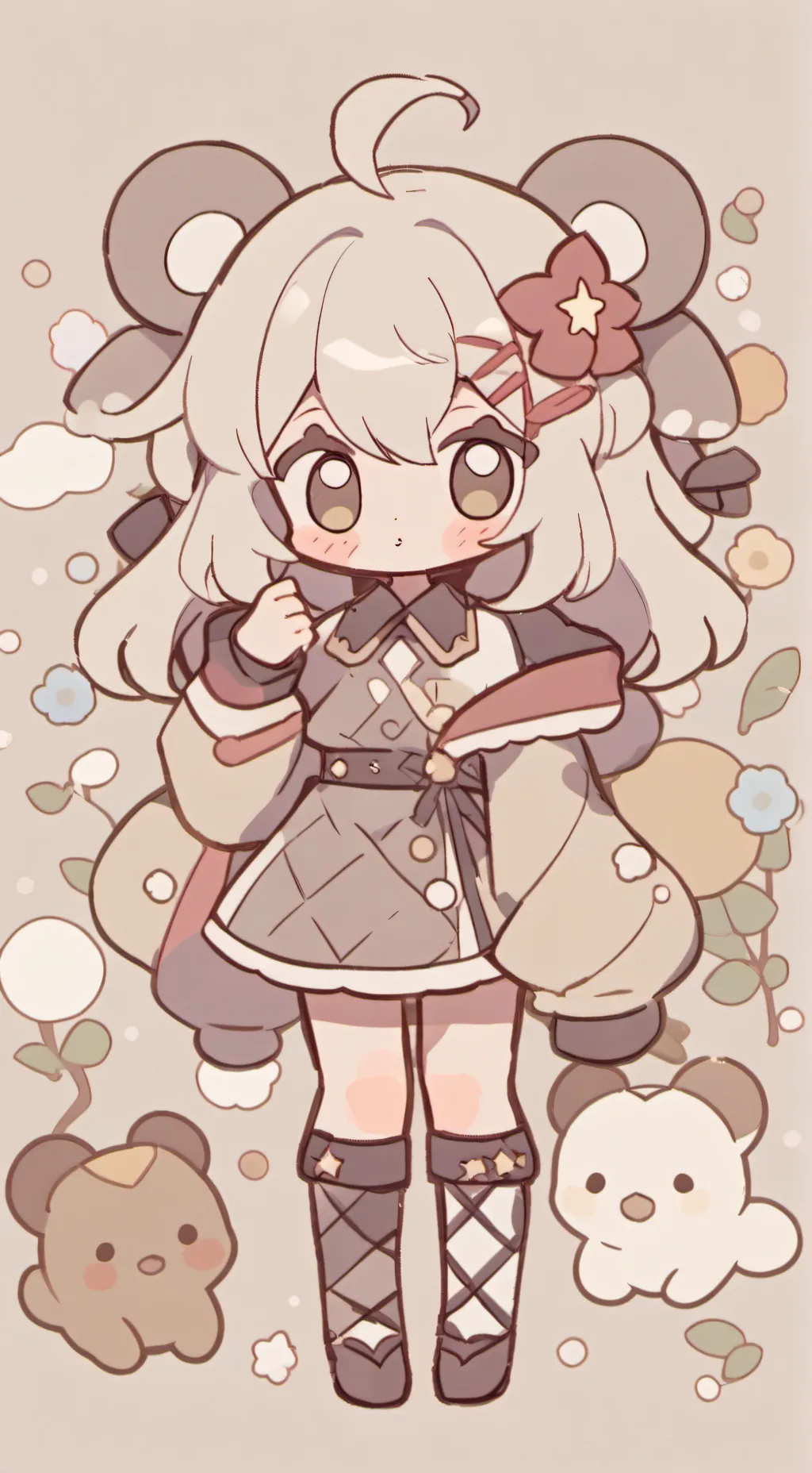 ai character: DW PICK ME background