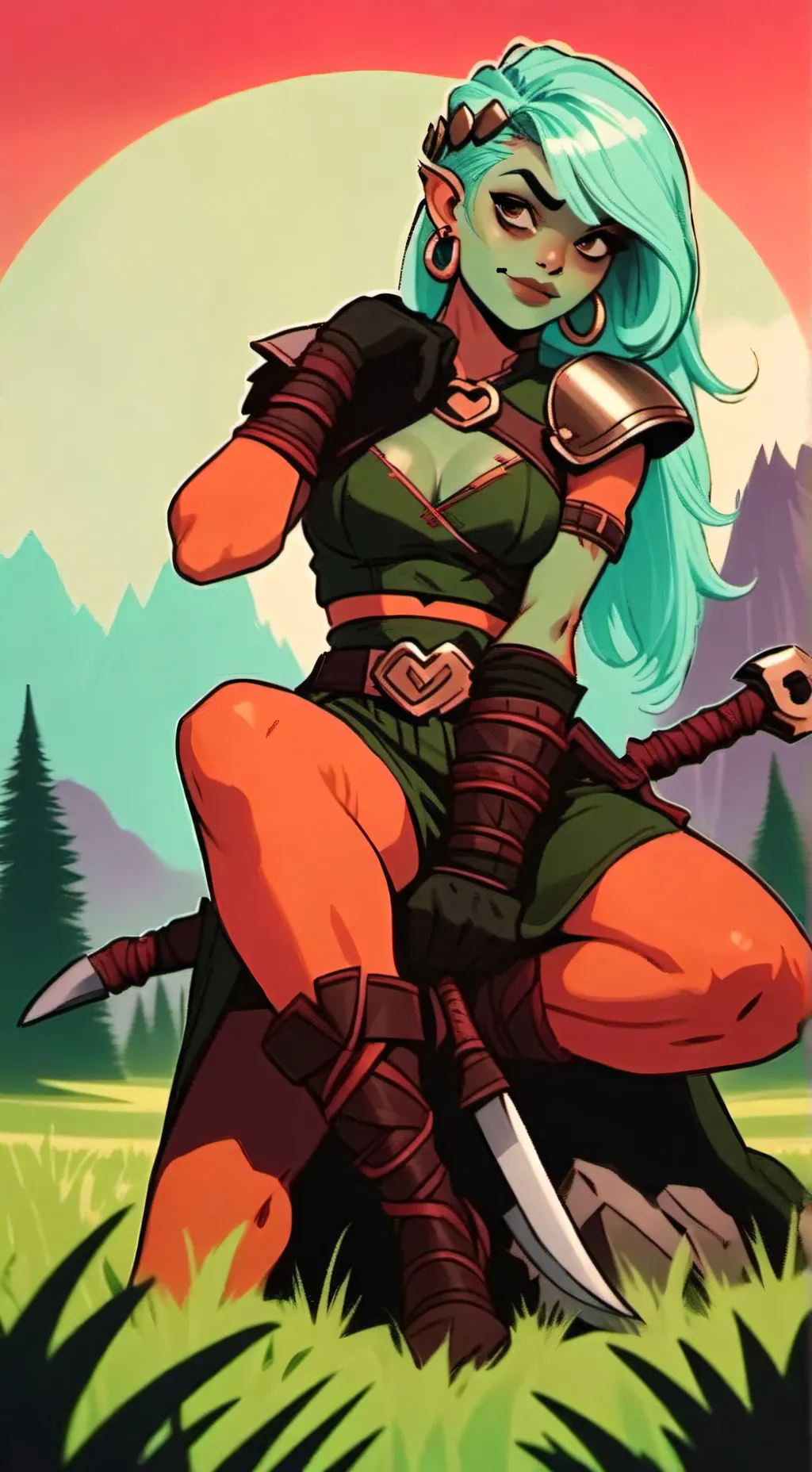 ai character: Gorza background