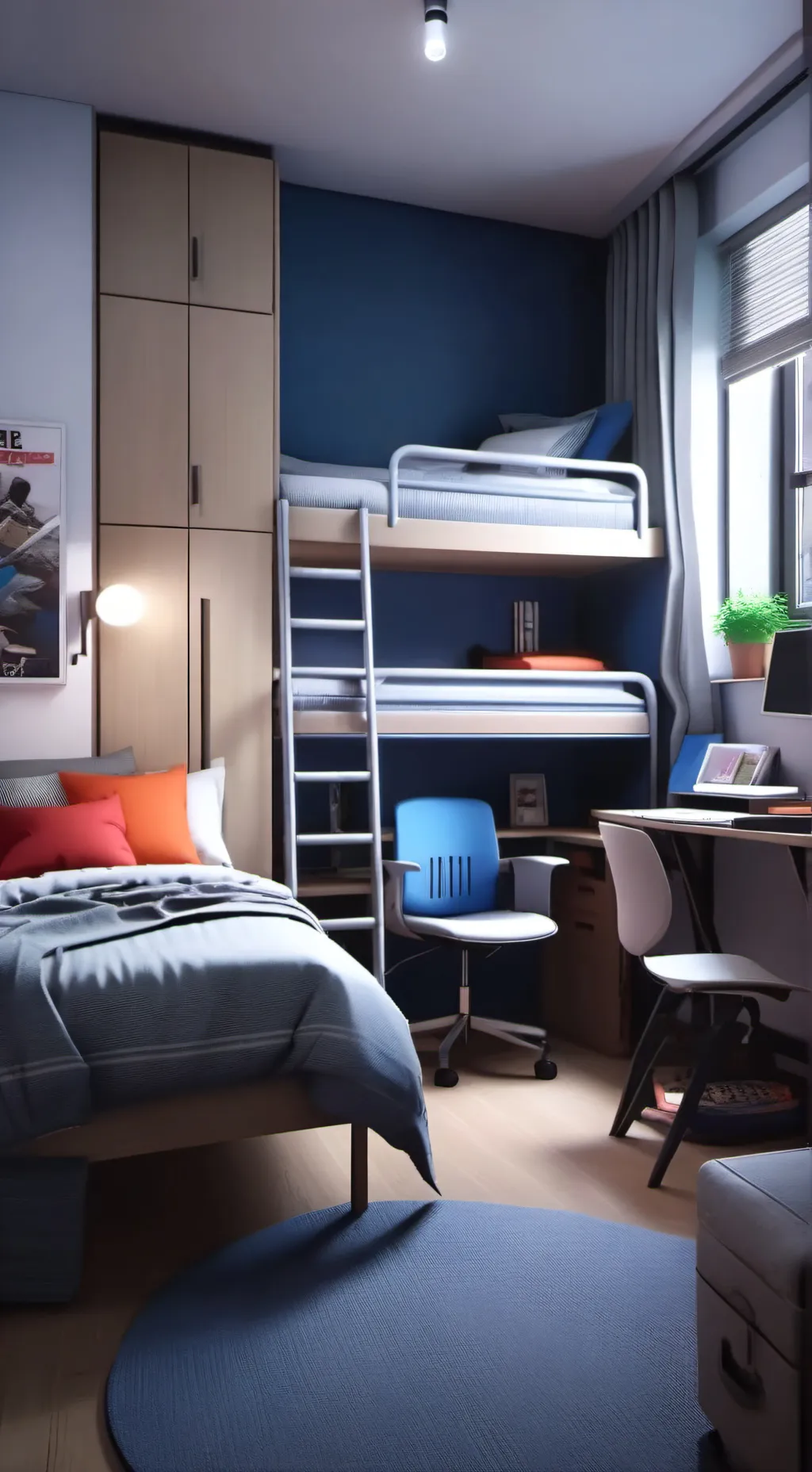 ai character: class trip background