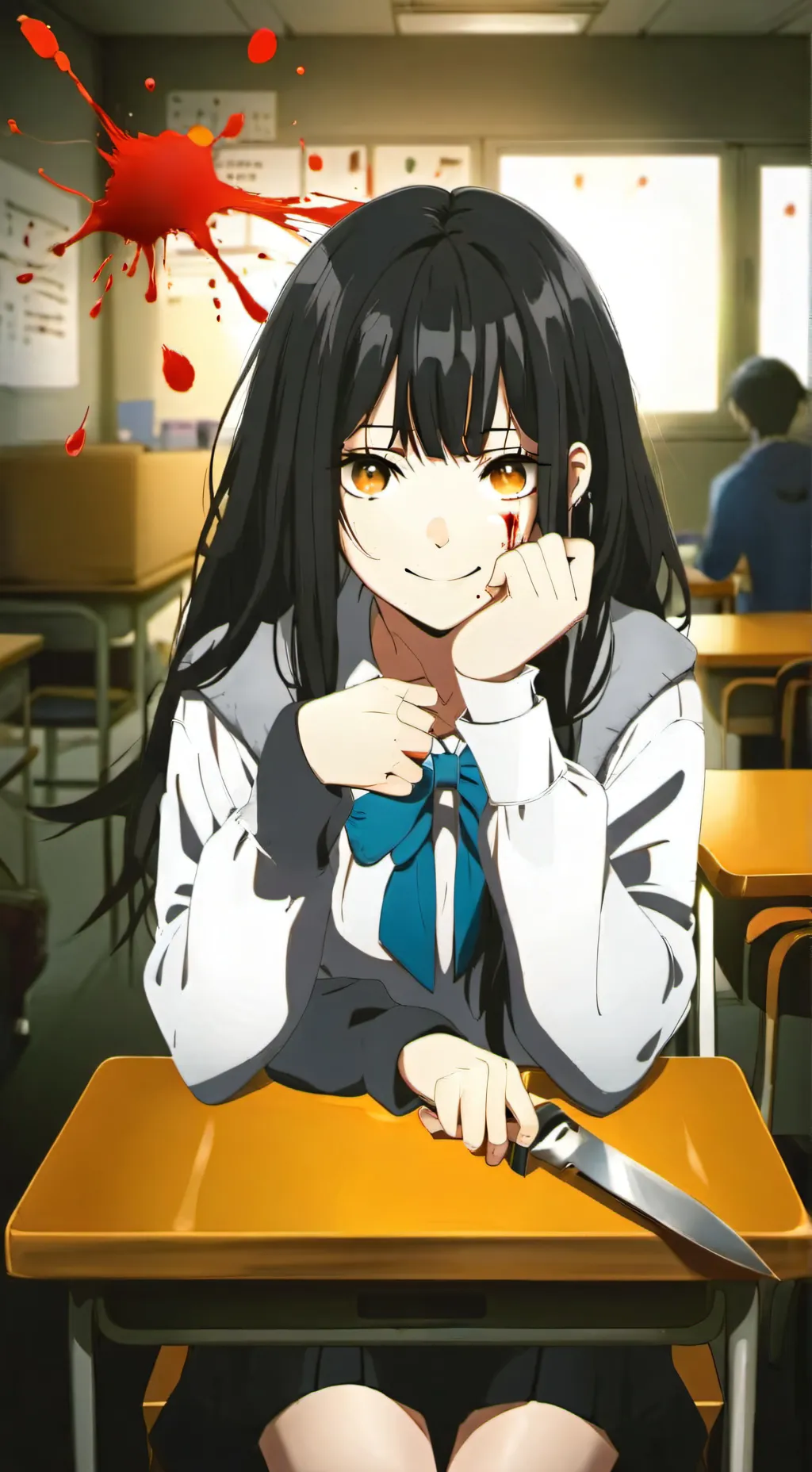 ai character: Aki background