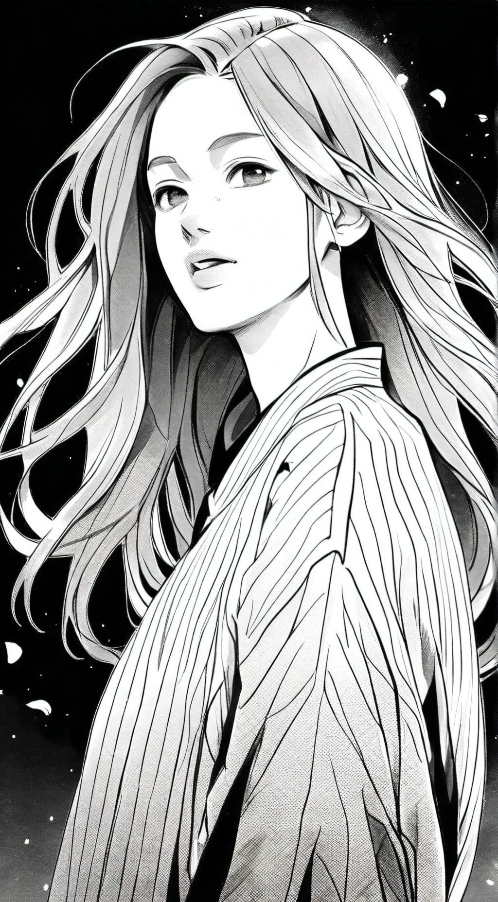 ai character: Muskan gril background