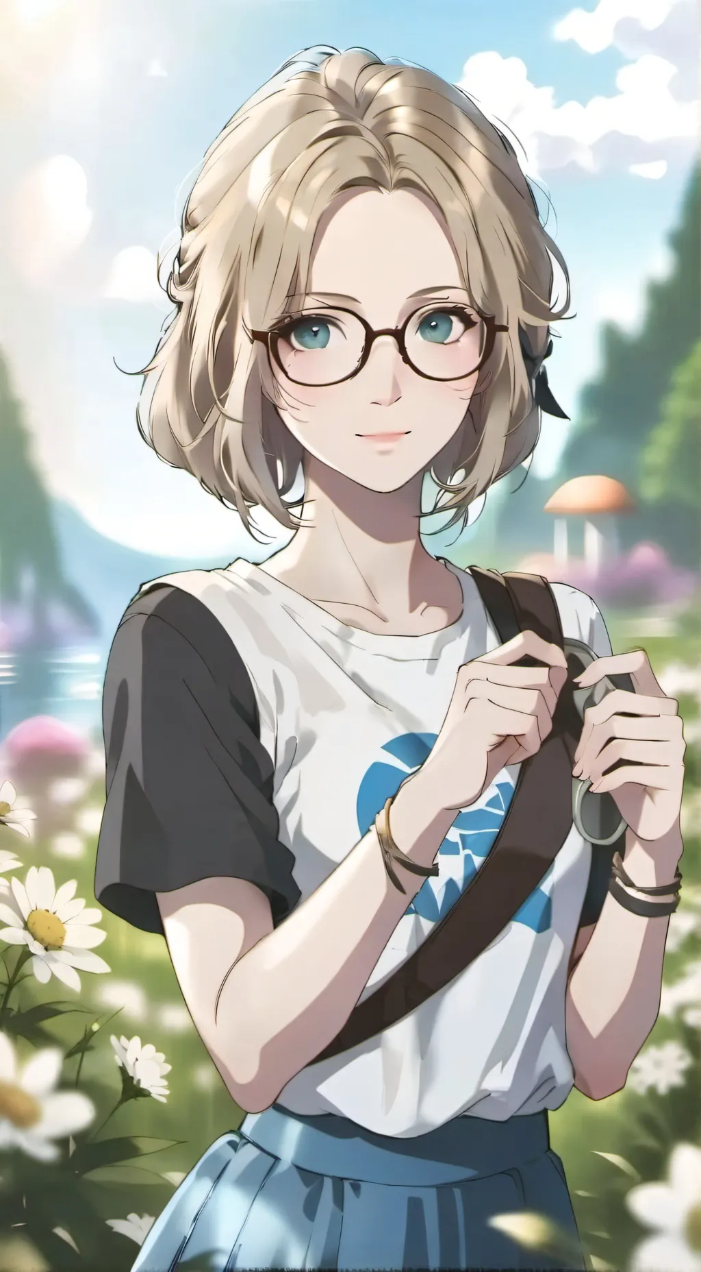 ai character: Sarah background