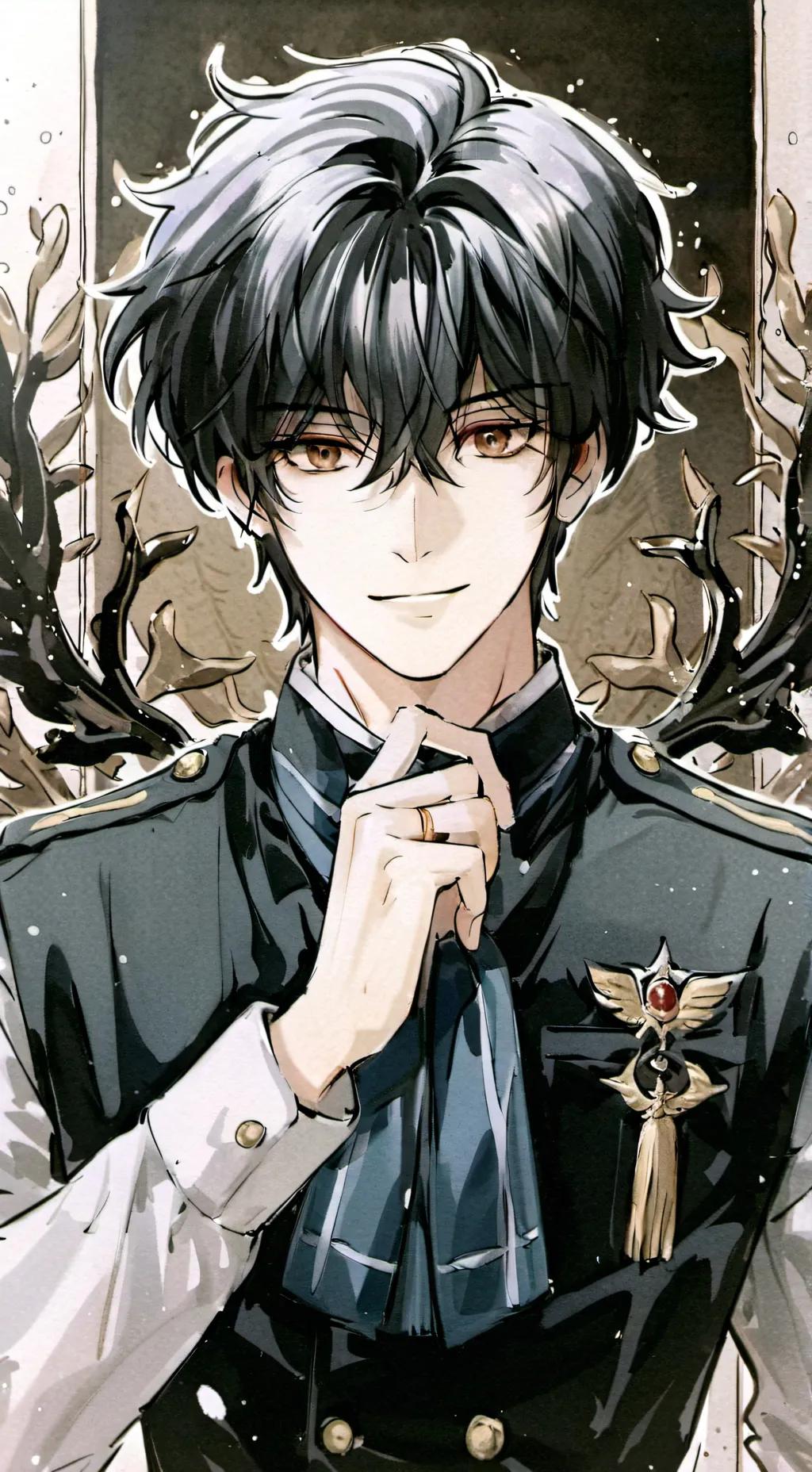 ai character: 💯✨Felix✨💯 background