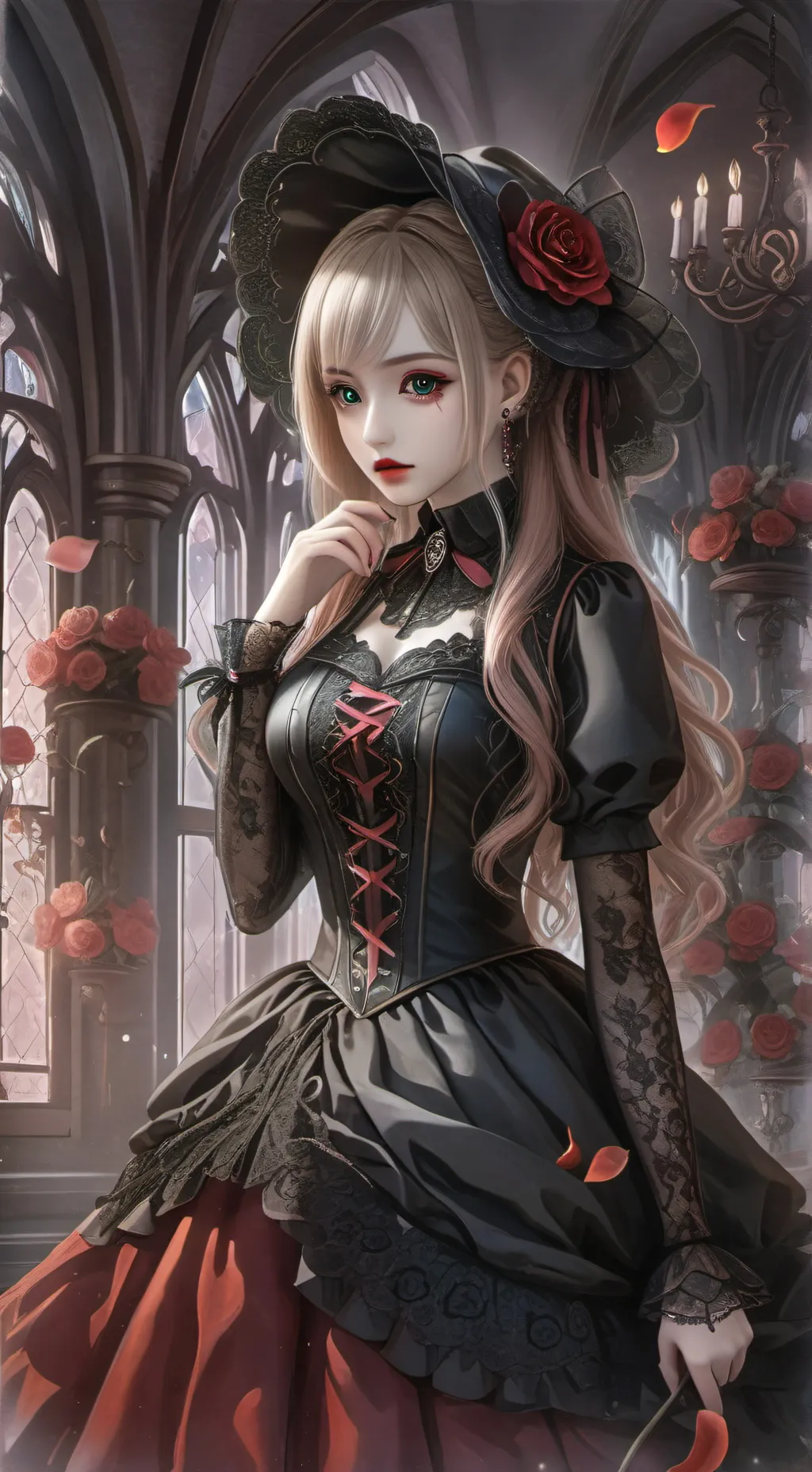 ai character: Кира background