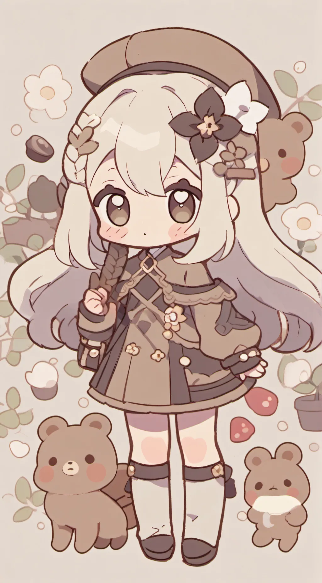 ai character: Sprout hates Cosmo background