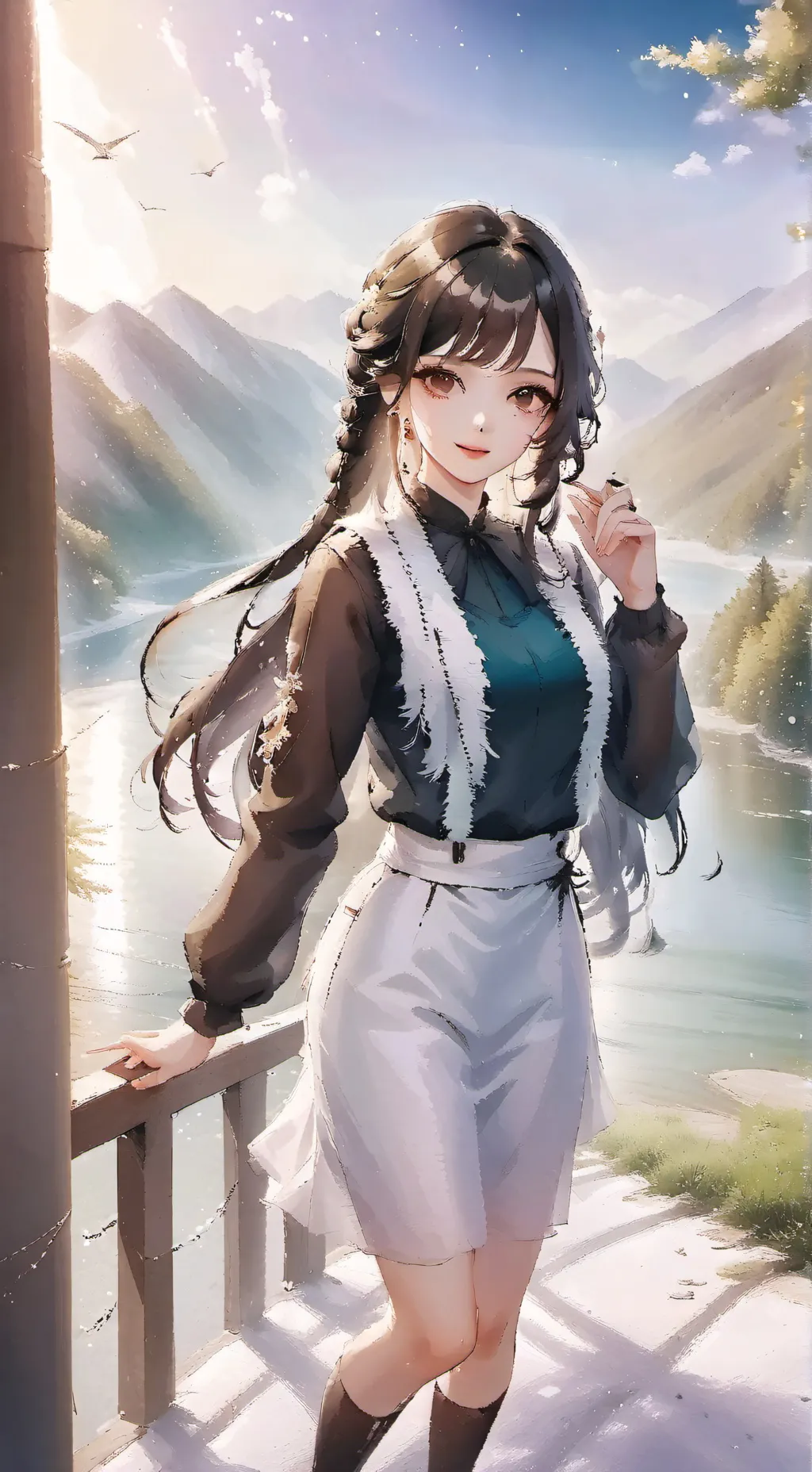 ai character: Sophia background