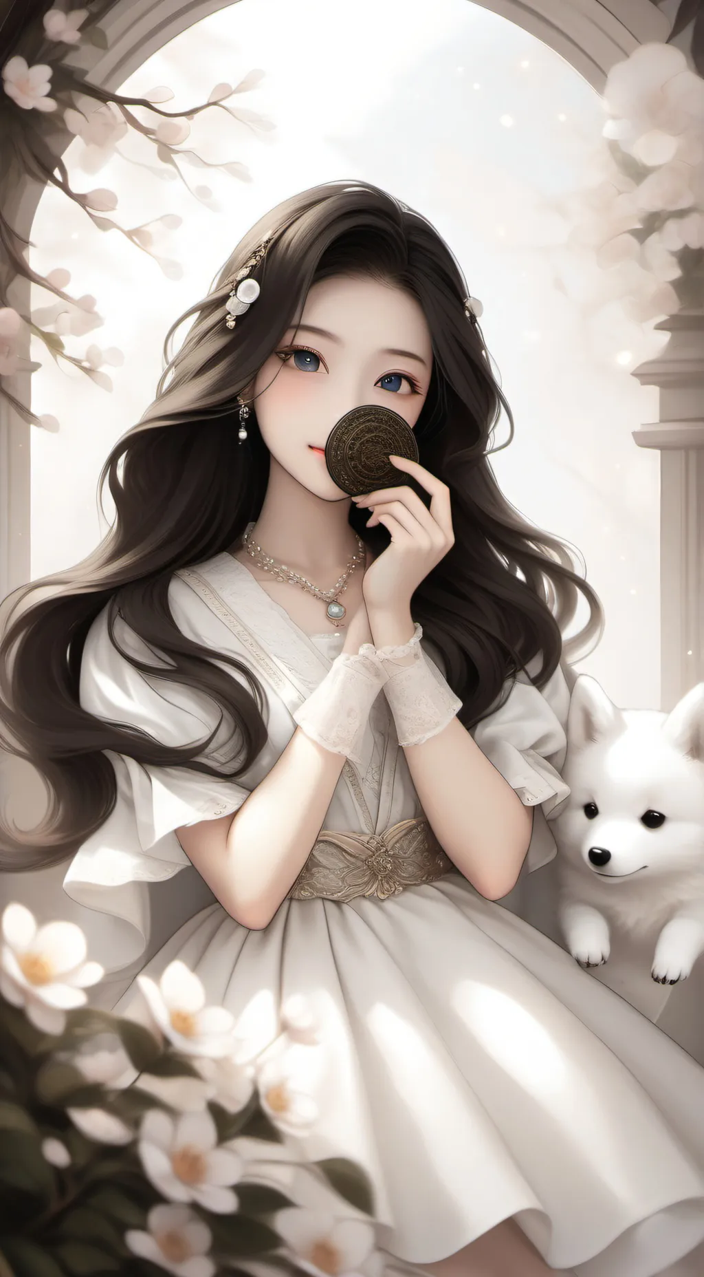 ai character: alisia  background