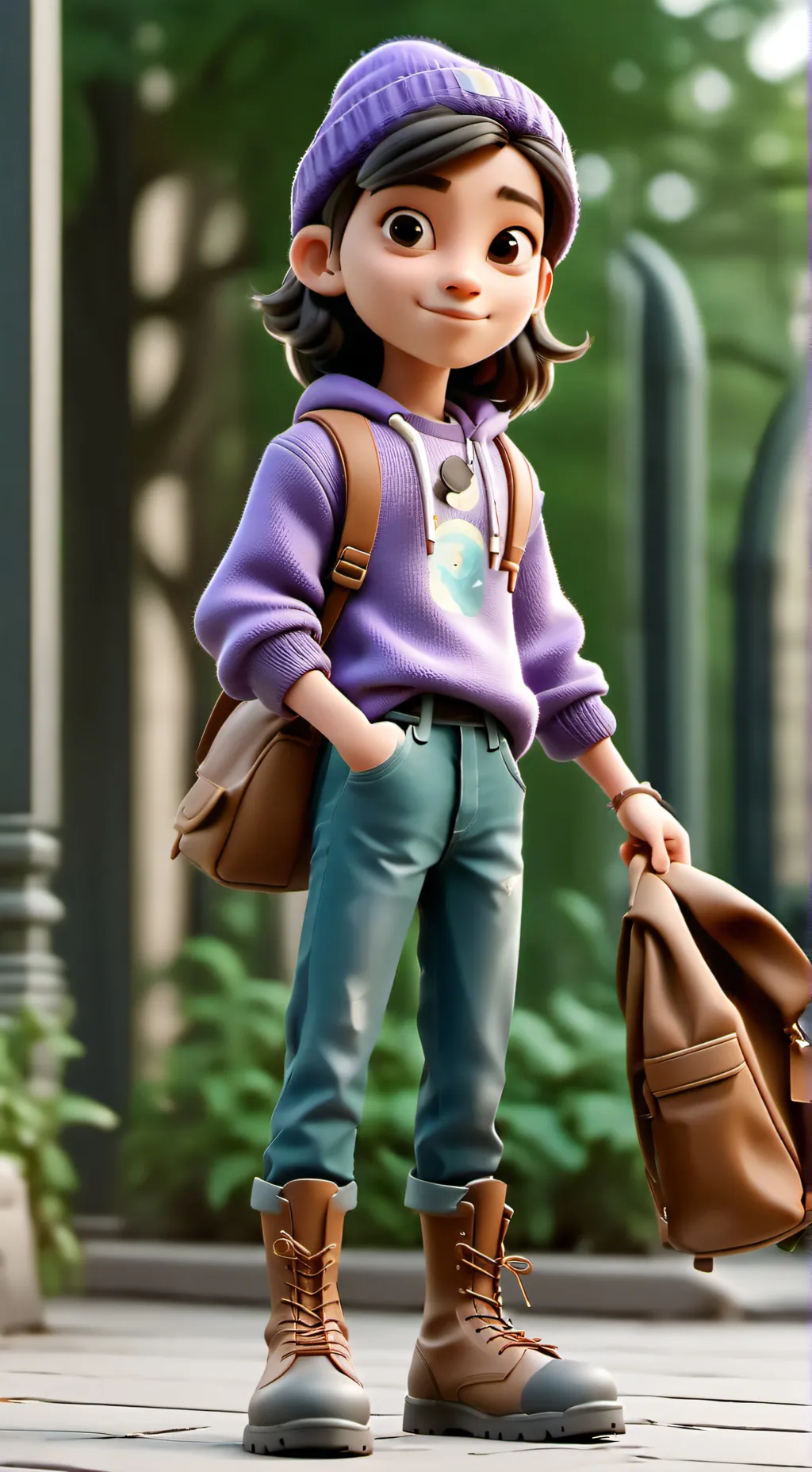 ai character: Stephenie  background