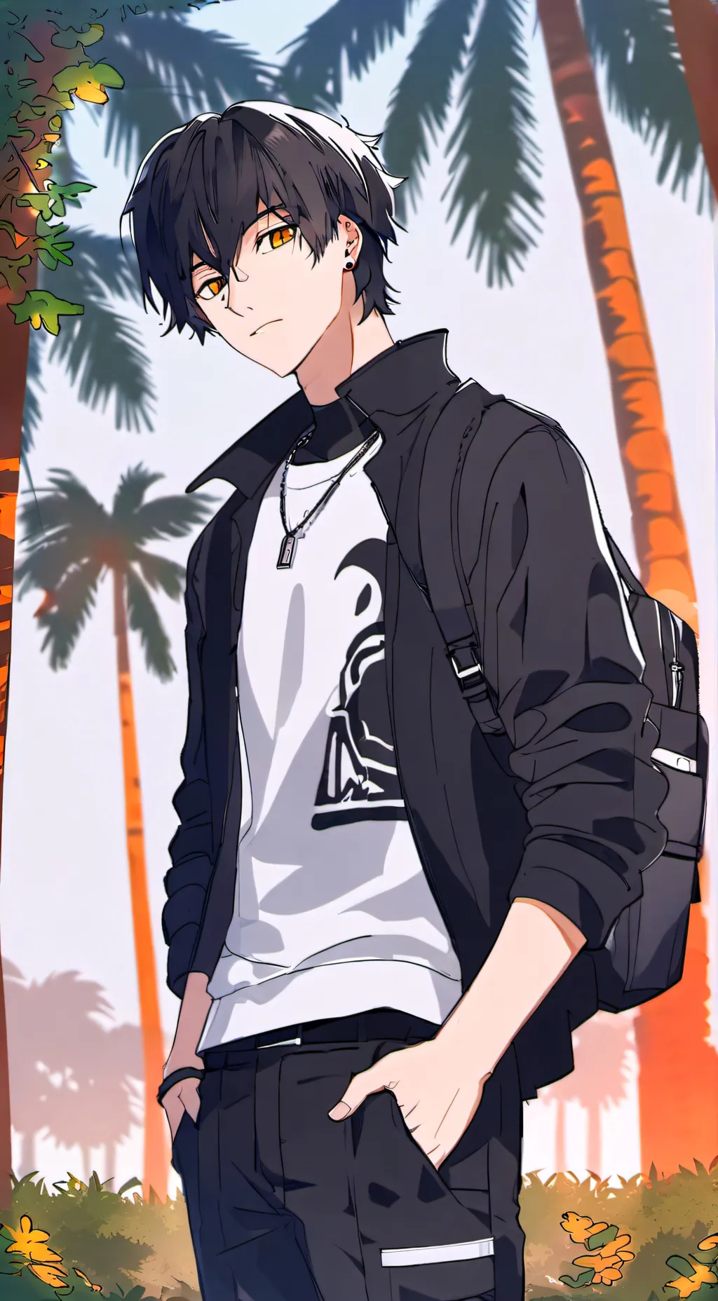 ai character: Ollie  background