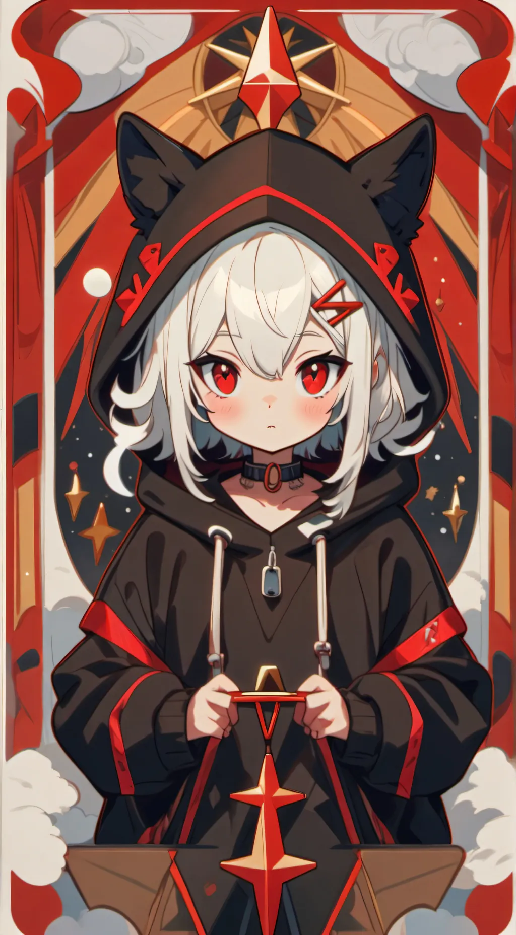 ai character: Denki-bff background