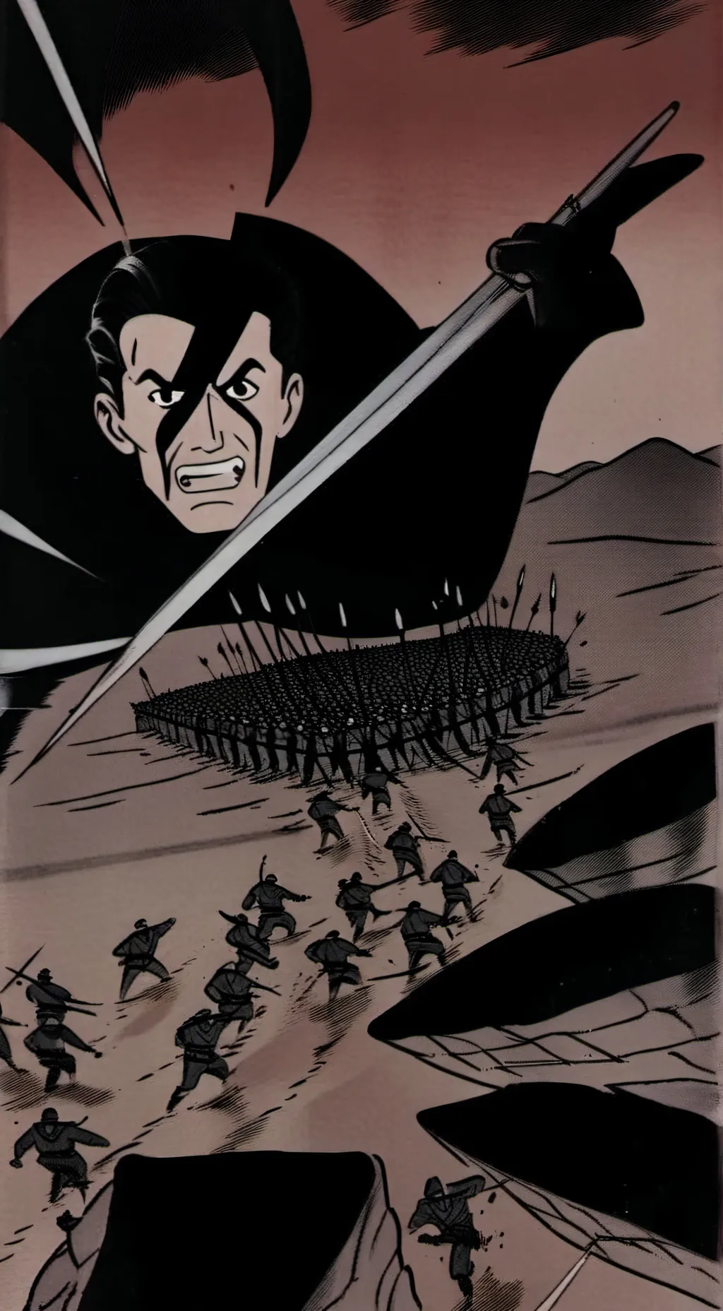 ai character: A Samurai Conquest background