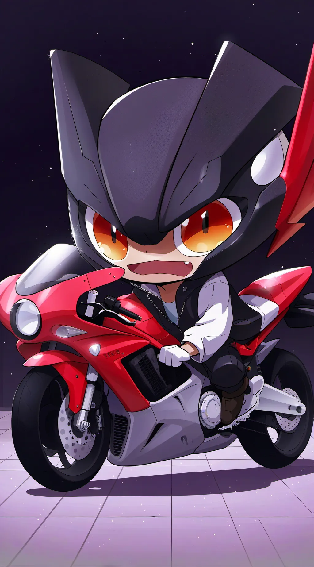 ai character: Momo🫩 background