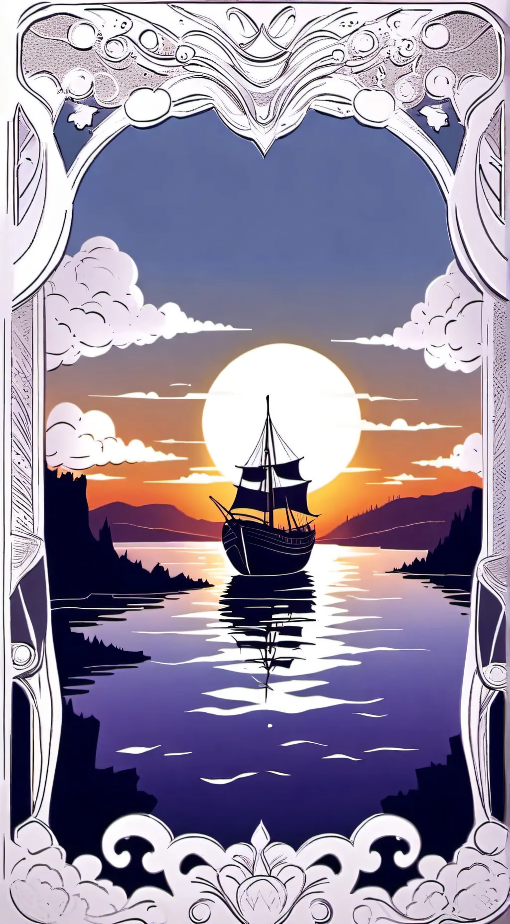 ai character: One piece  background