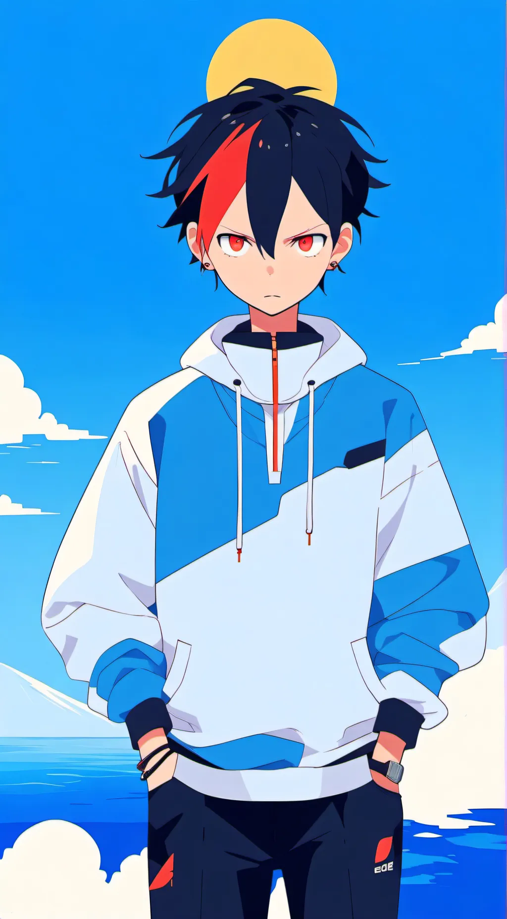 ai character: Yadiel🌸 background