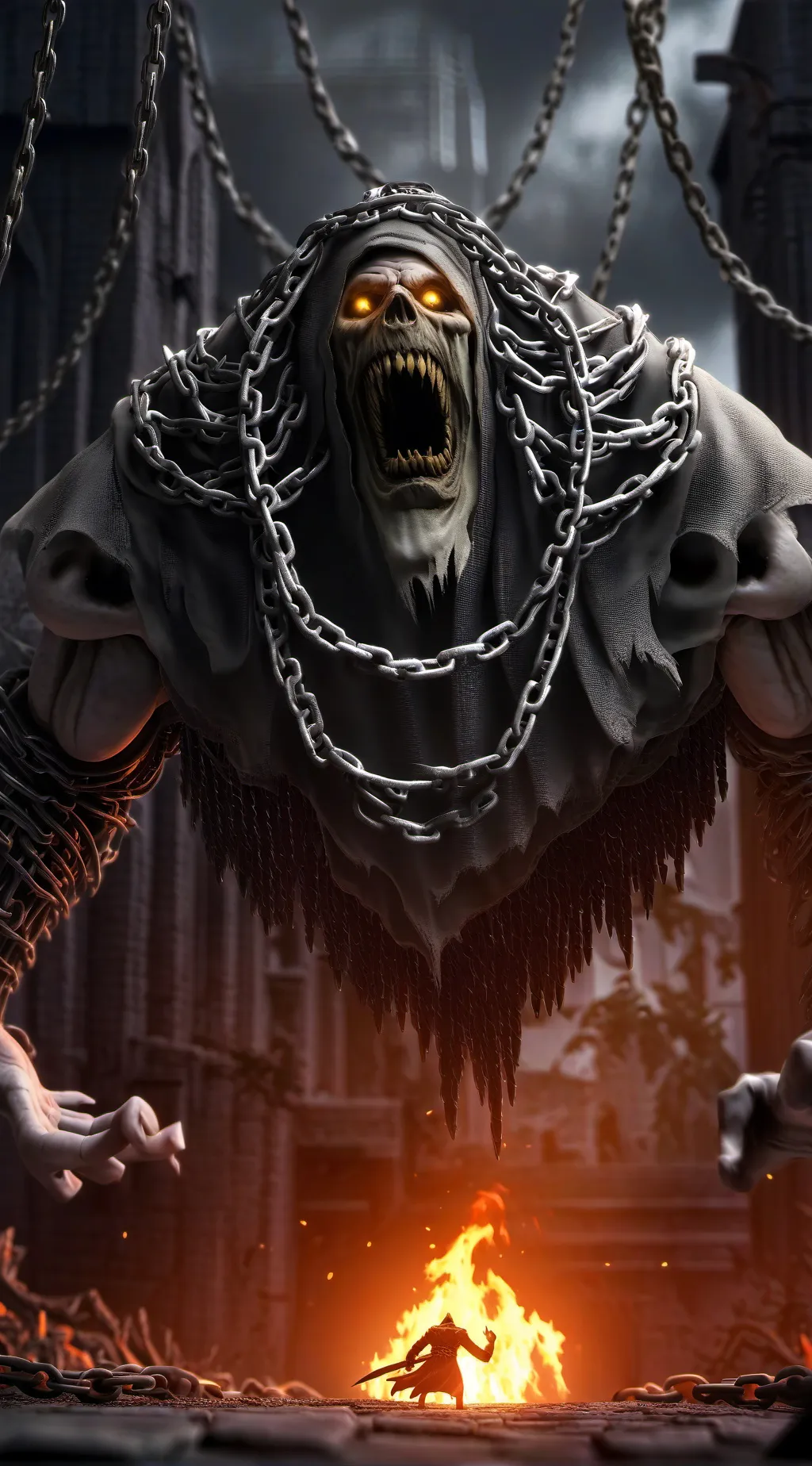 ai character: Satin’s spirit background