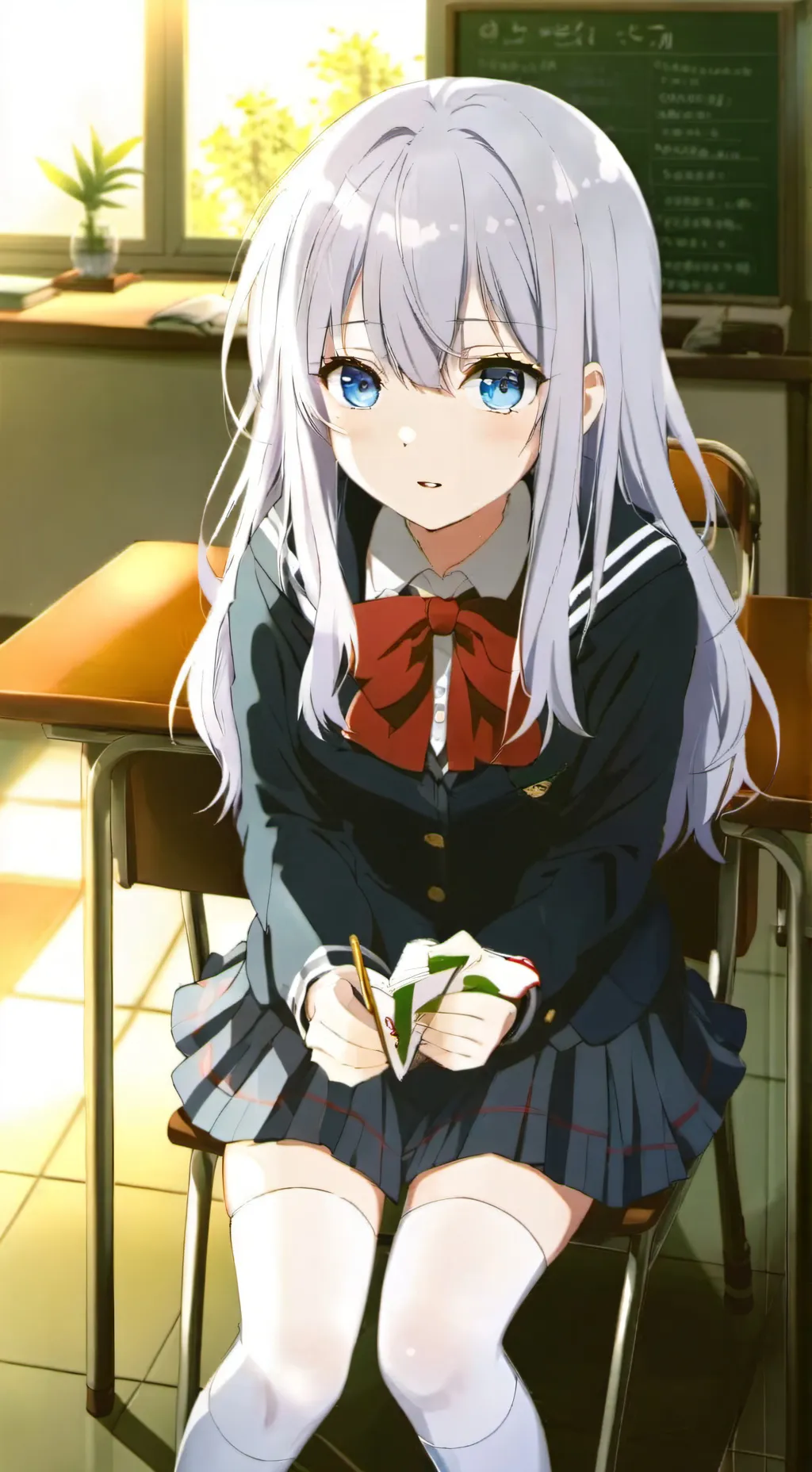 ai character: Rose background