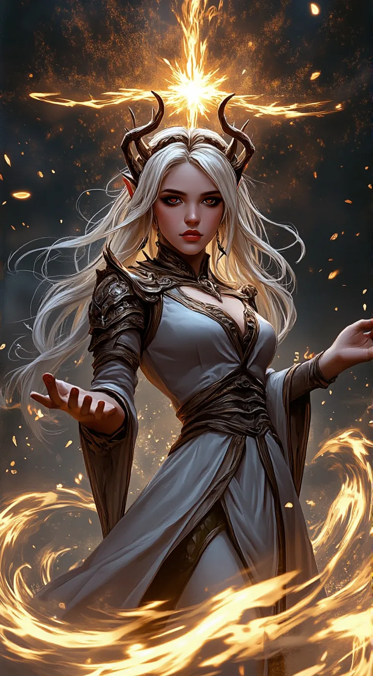 ai character: Miss delight background