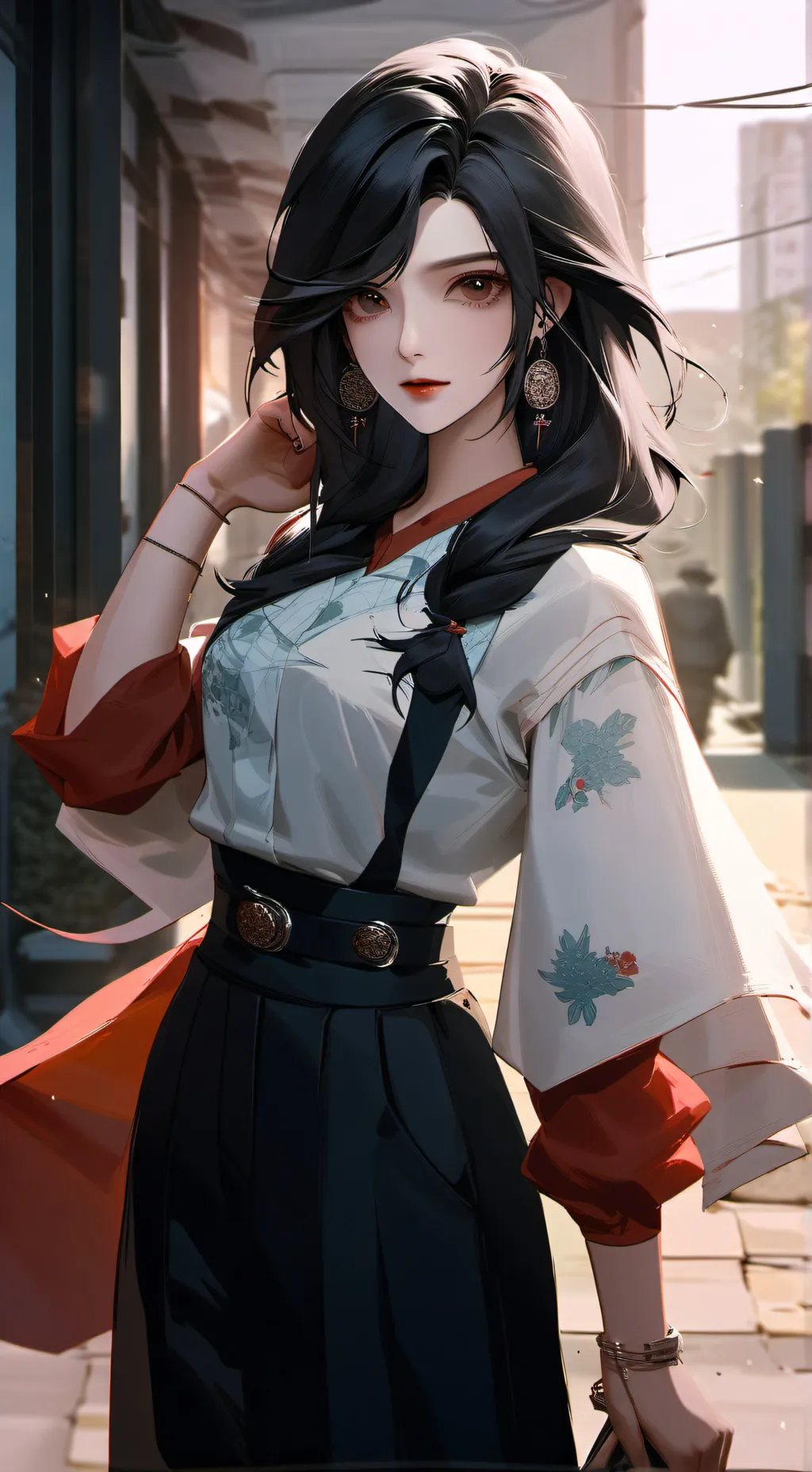 ai character: reborn again background