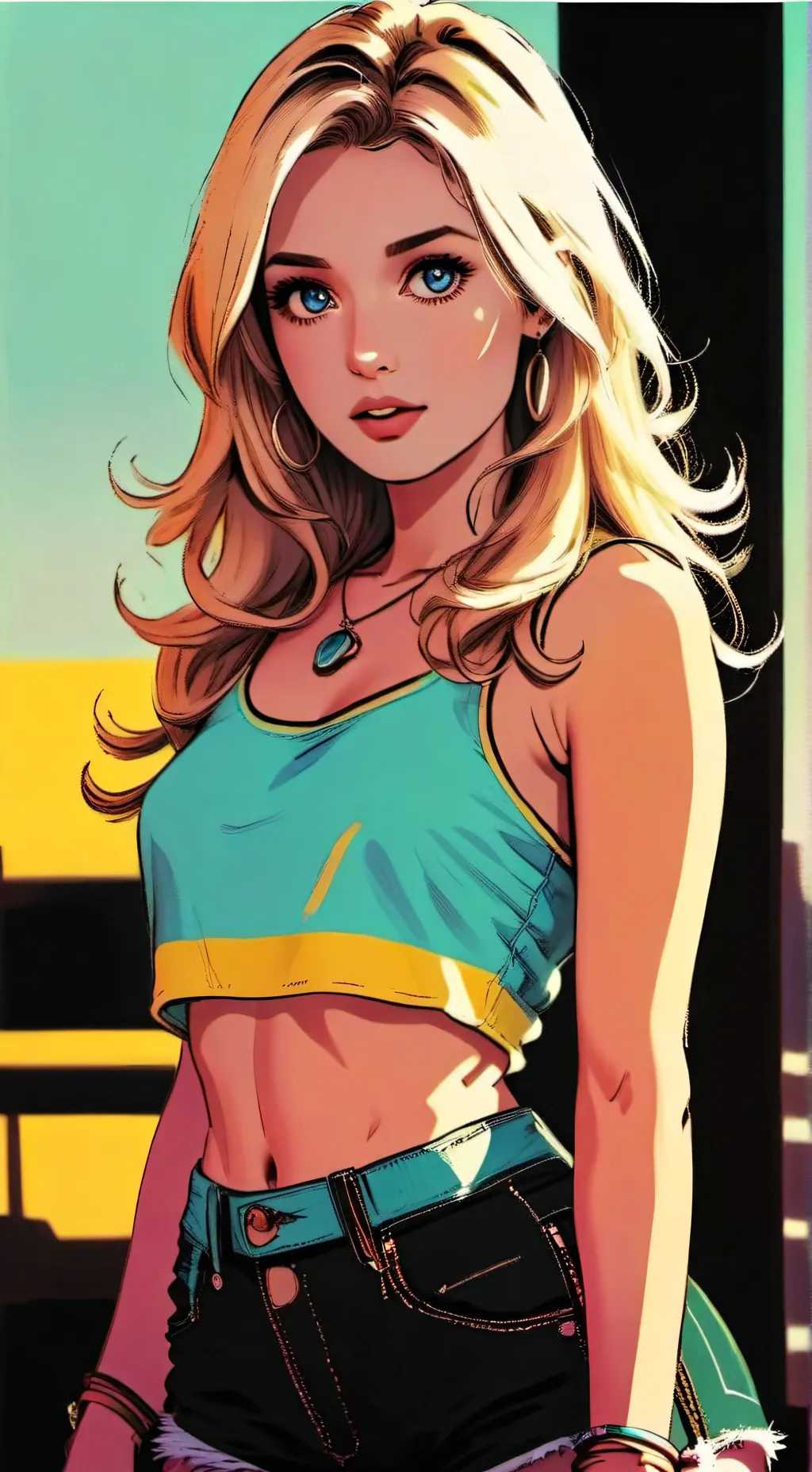 ai character: Buffy  background