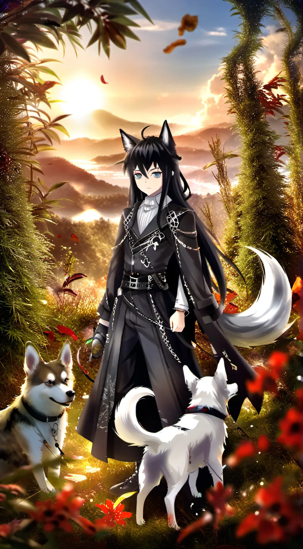 ai character: Muichiro Tokito background