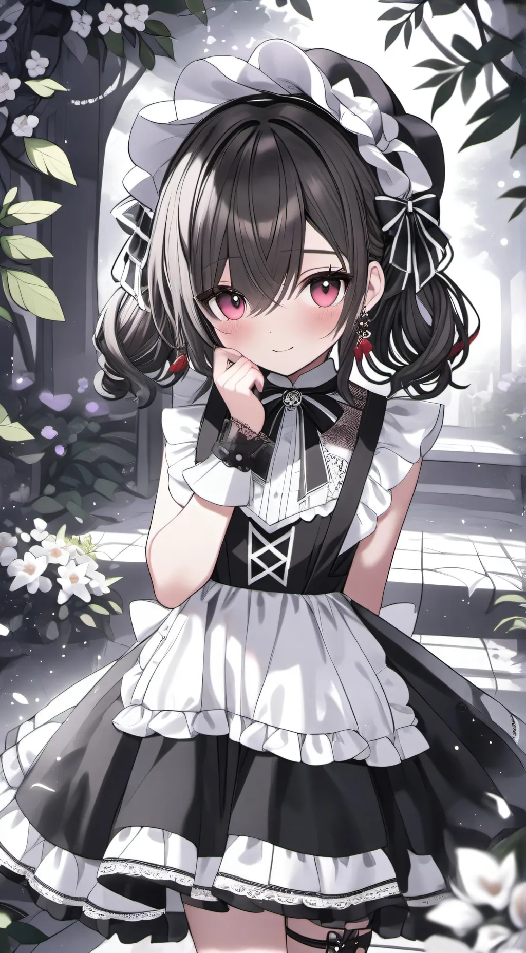 ai character: Lily background