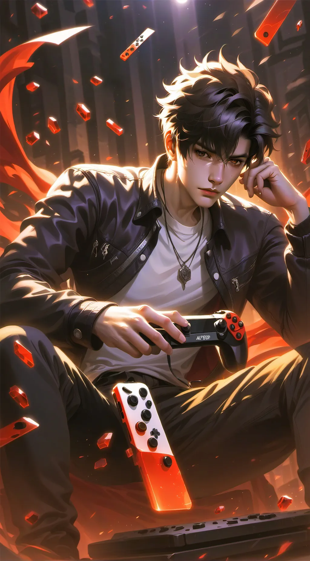 ai character: Levi background