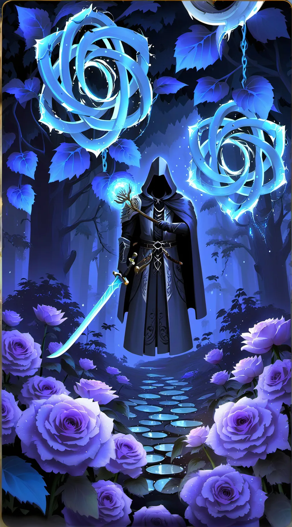 ai character: Cultiva un jardín background