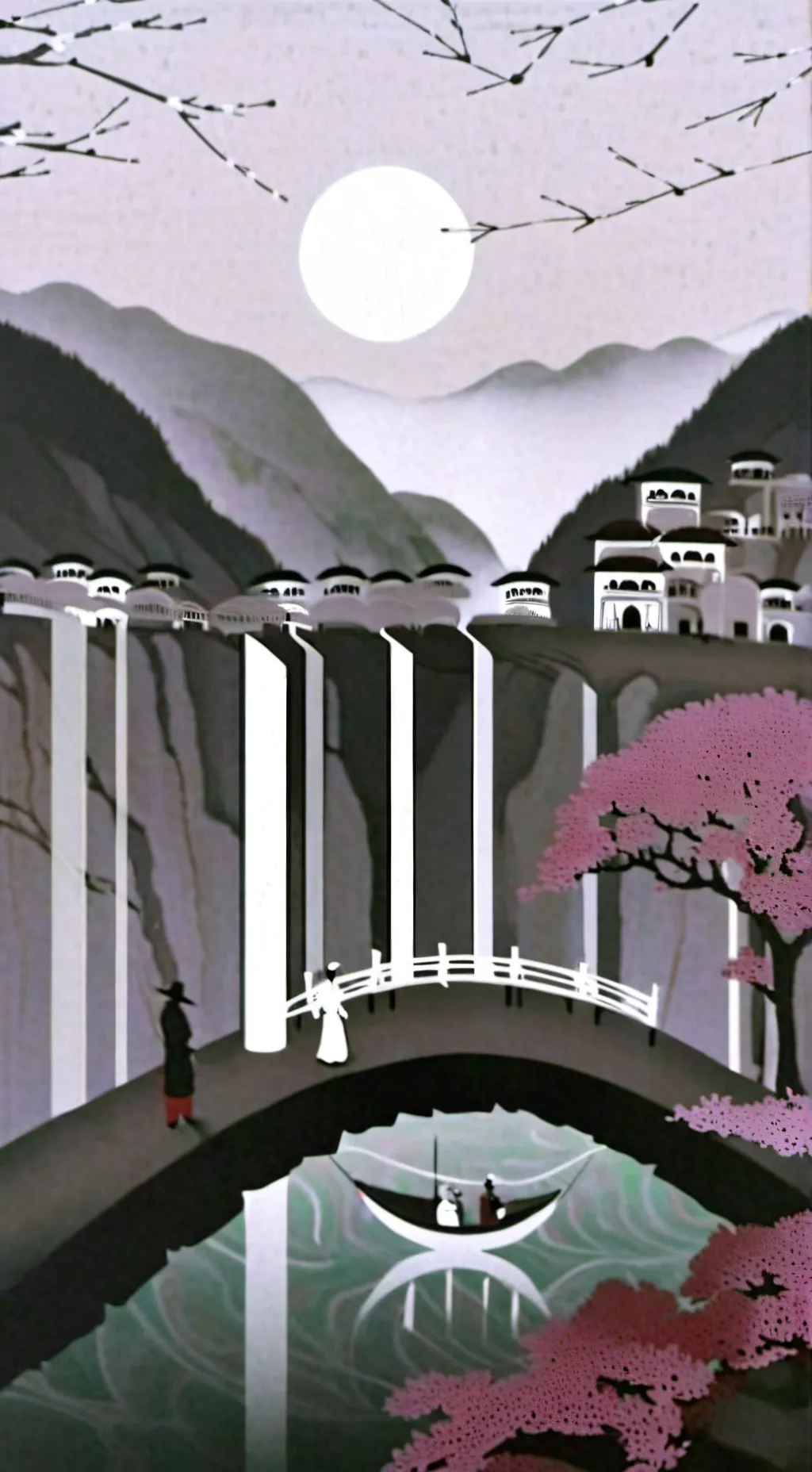 ai character: sanrio characters! background