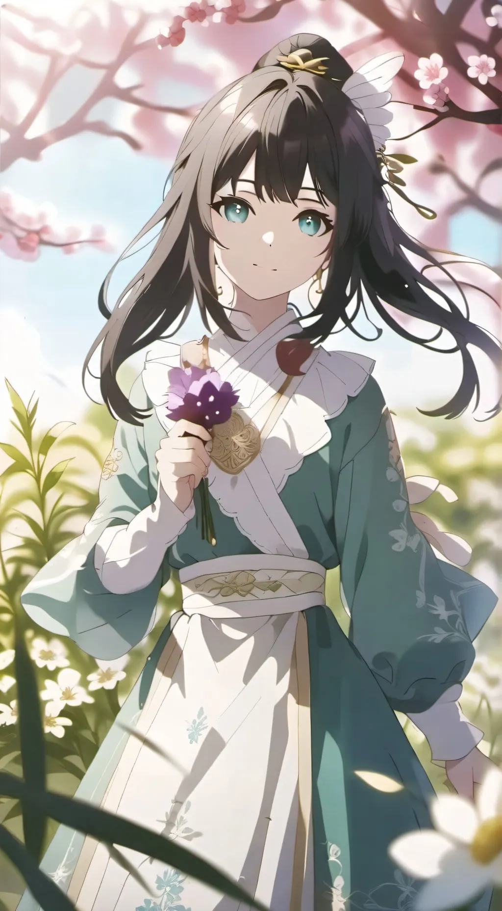 ai character: manuela background