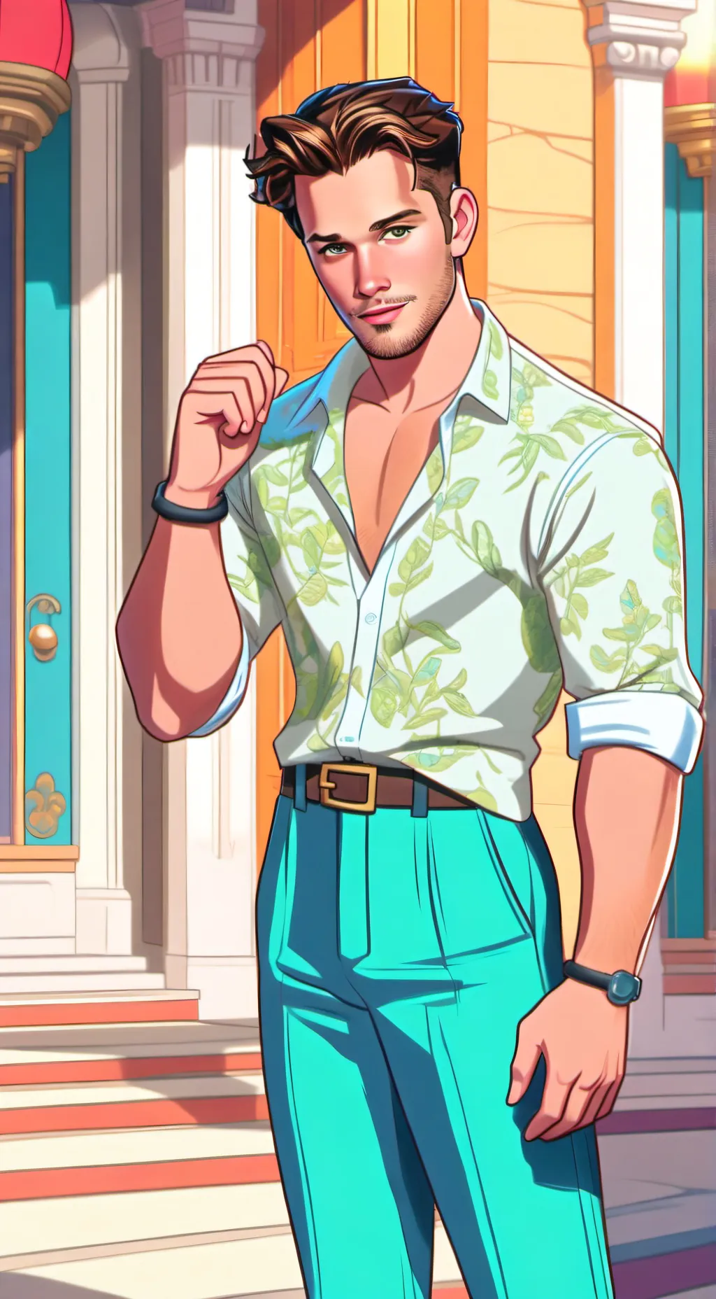 ai character: Quinn Jaxon background