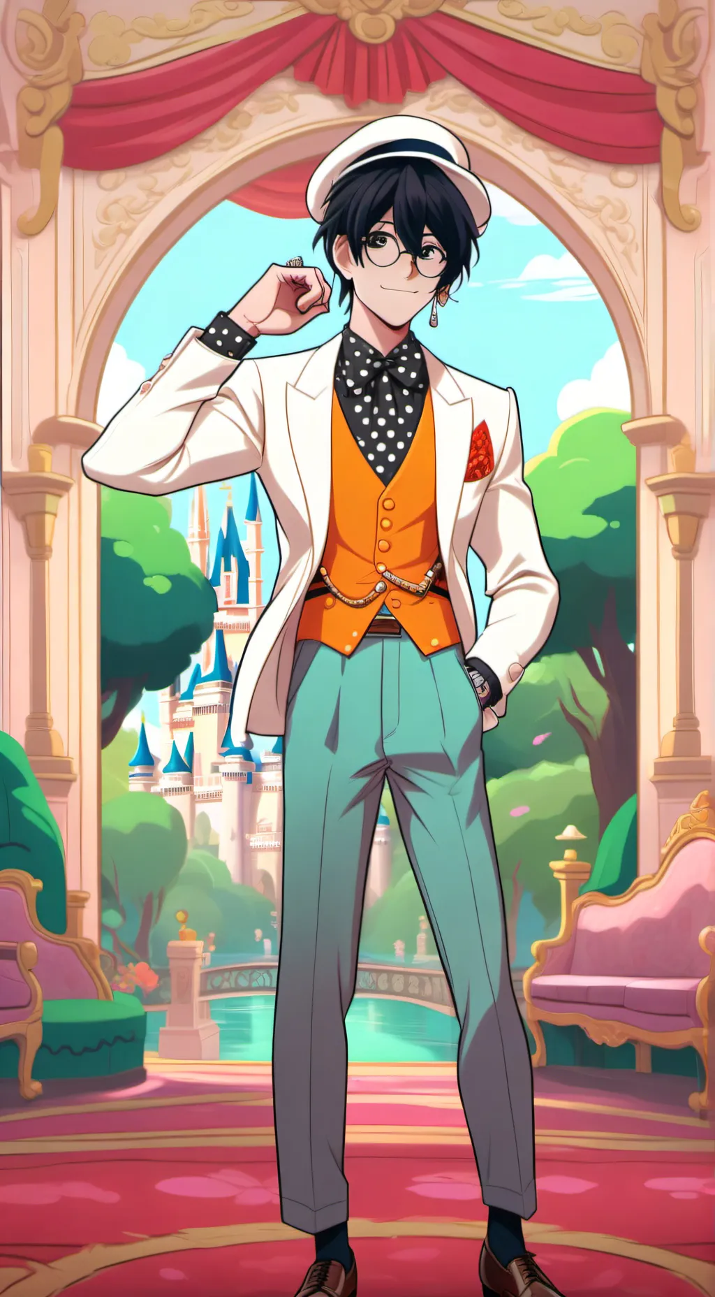 ai character: ww&dw background