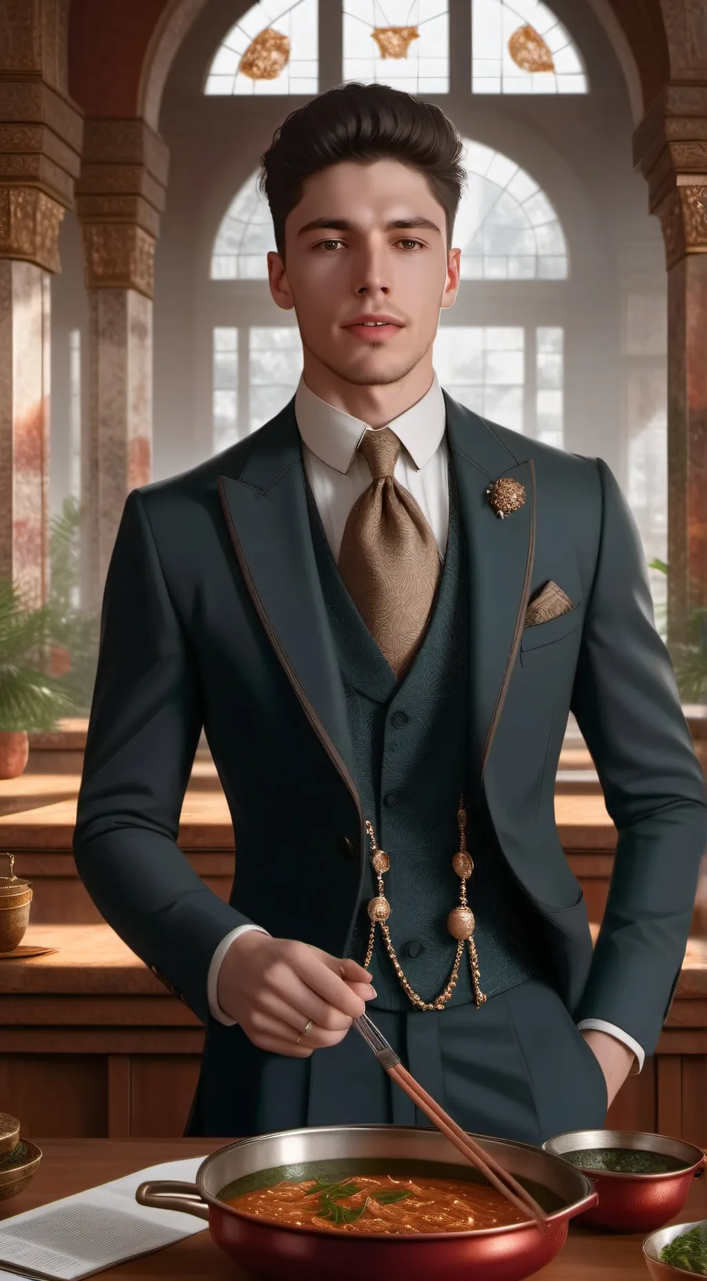 ai character: Odin Kalvo background