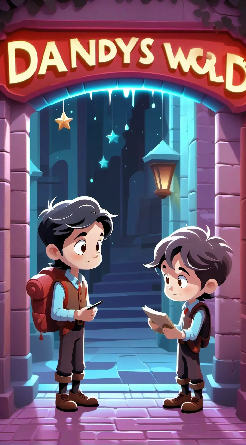 ai character: Dw turns into soul background