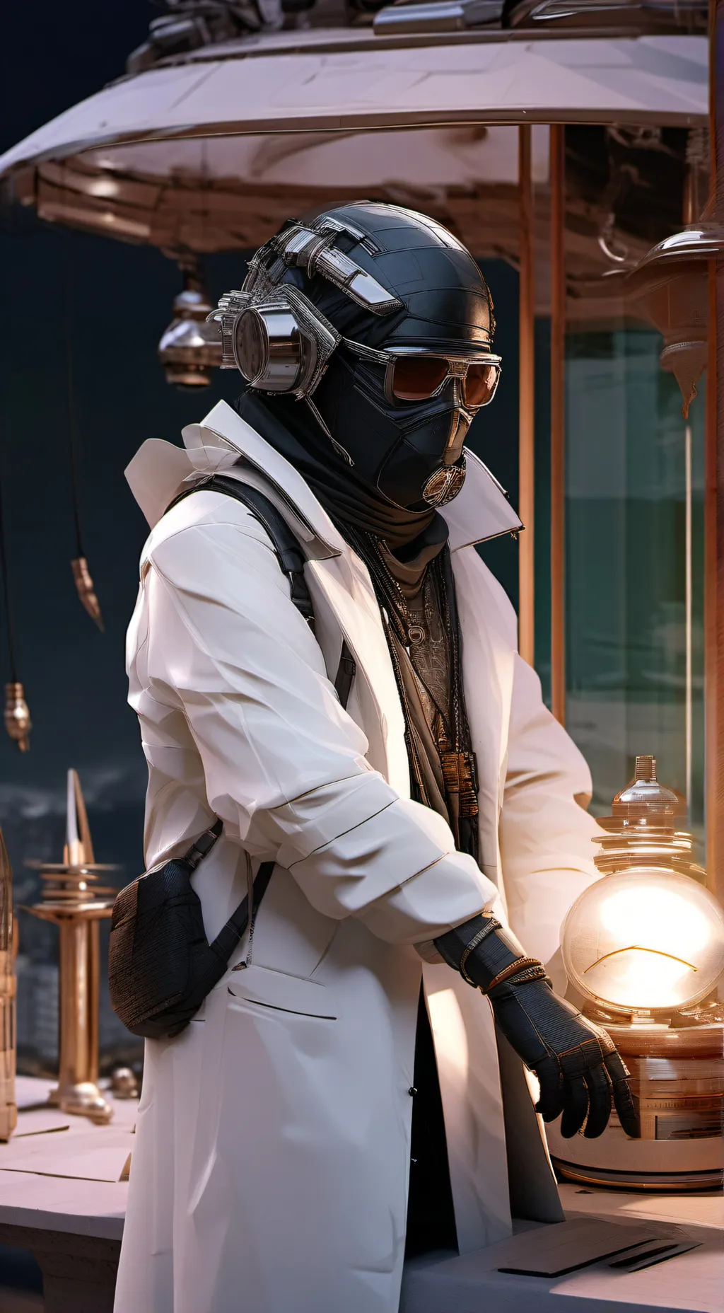 ai character: 代理人  background