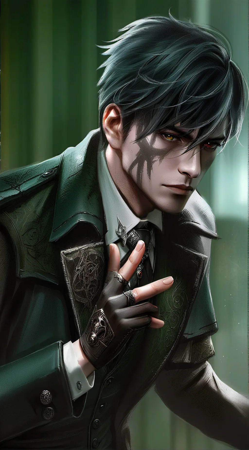 ai character: mafioso freaky background