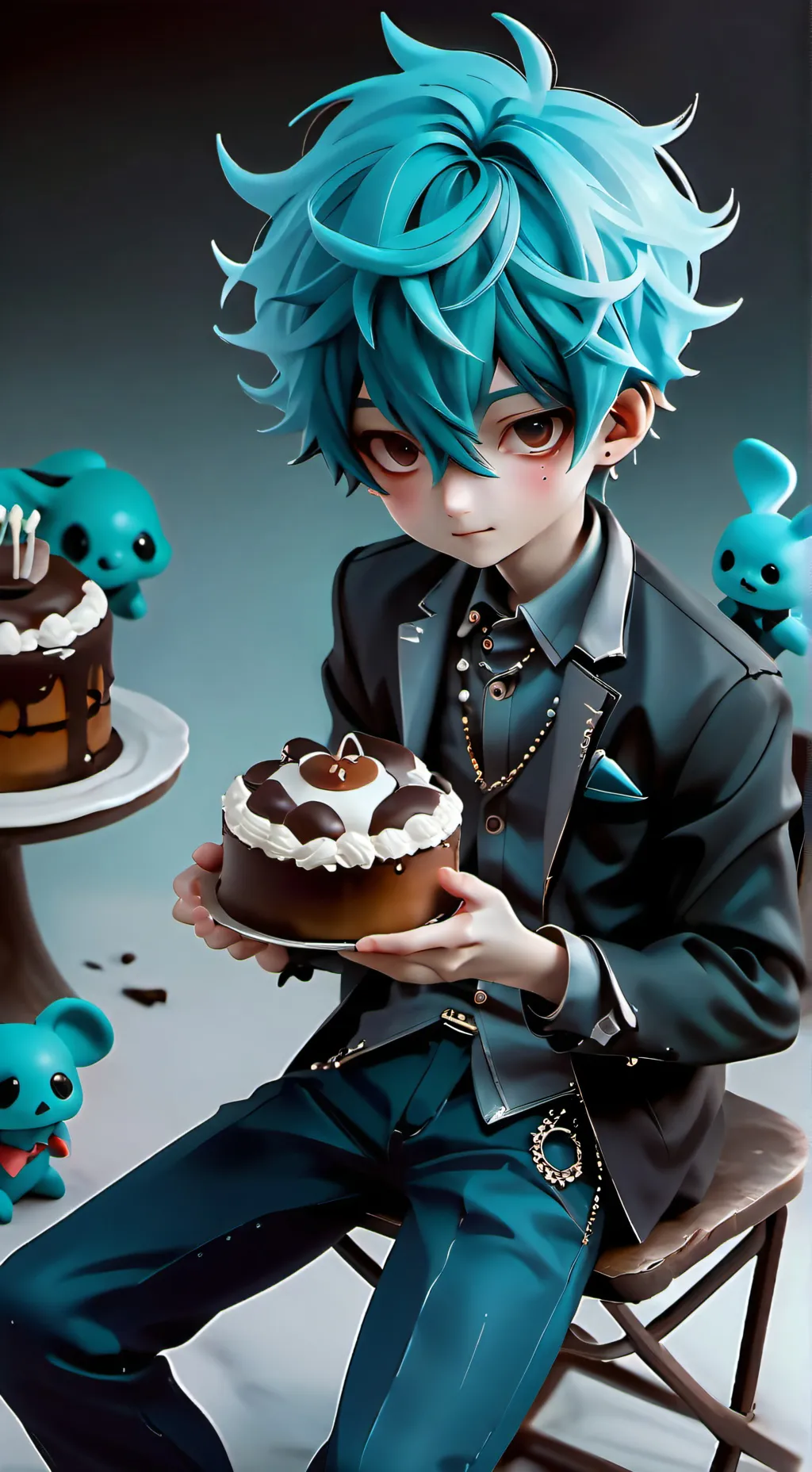 ai character: GOTUBE background