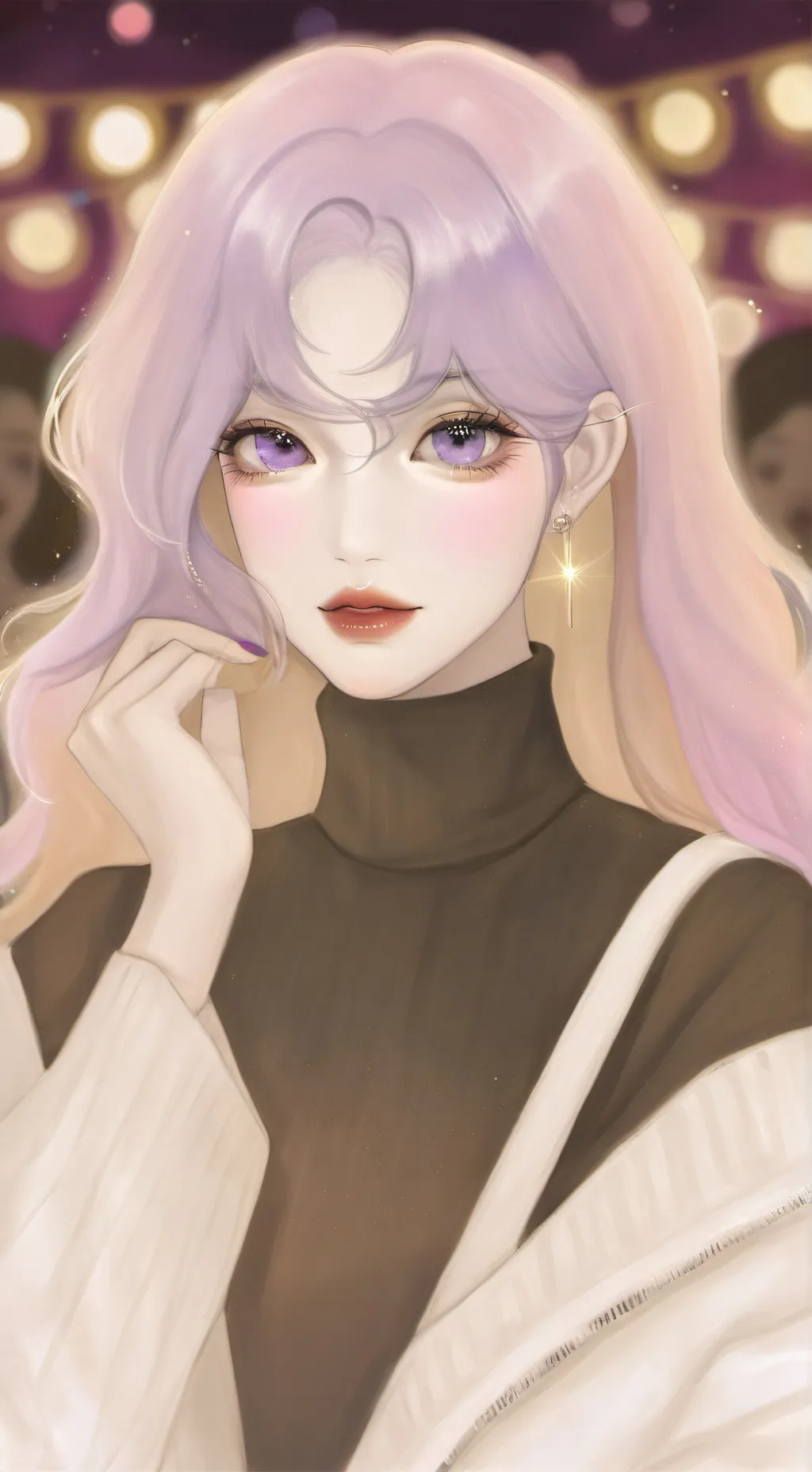 ai character: Mha Singer background