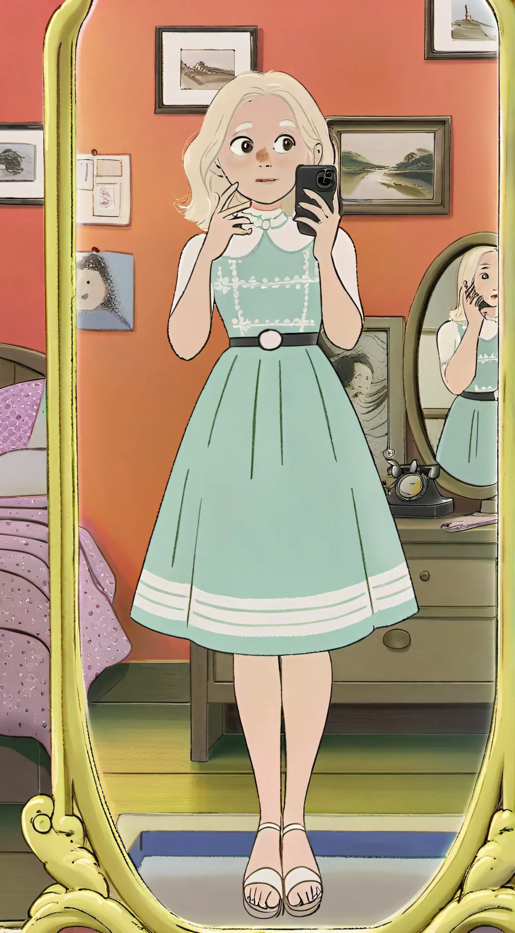 ai character: Kate background