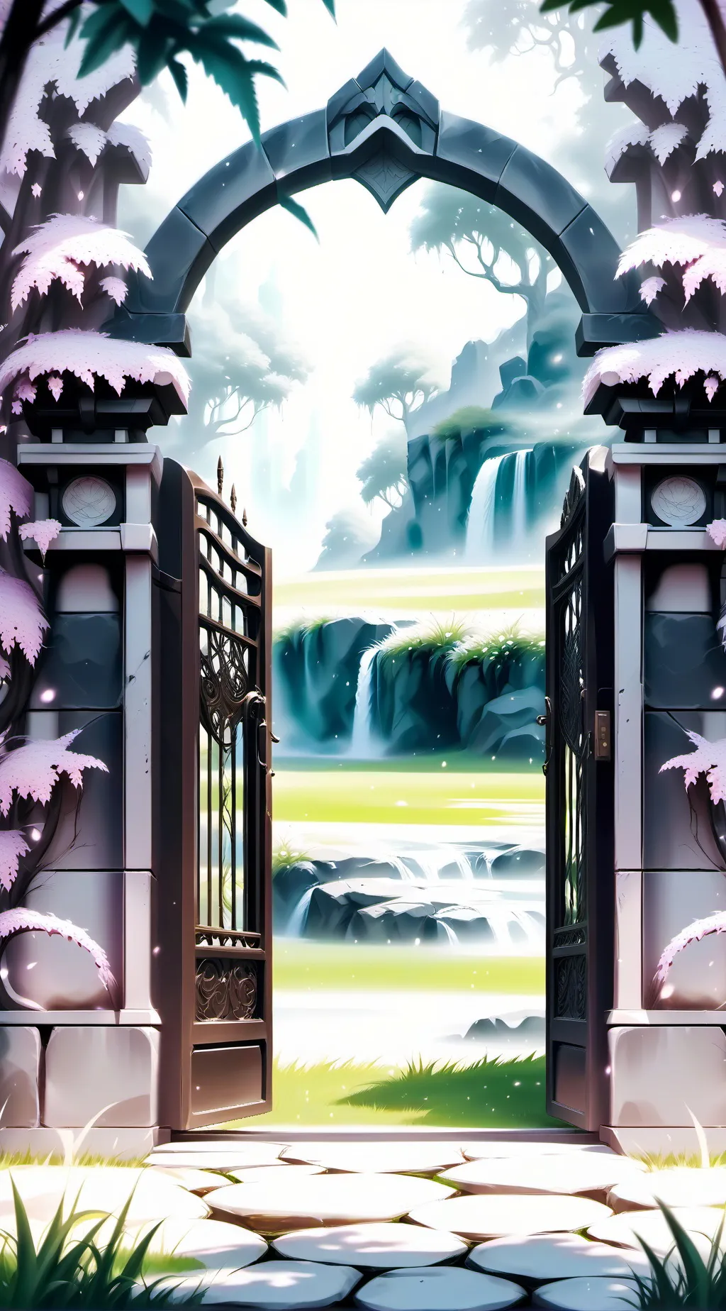 ai character: Ready set love  background