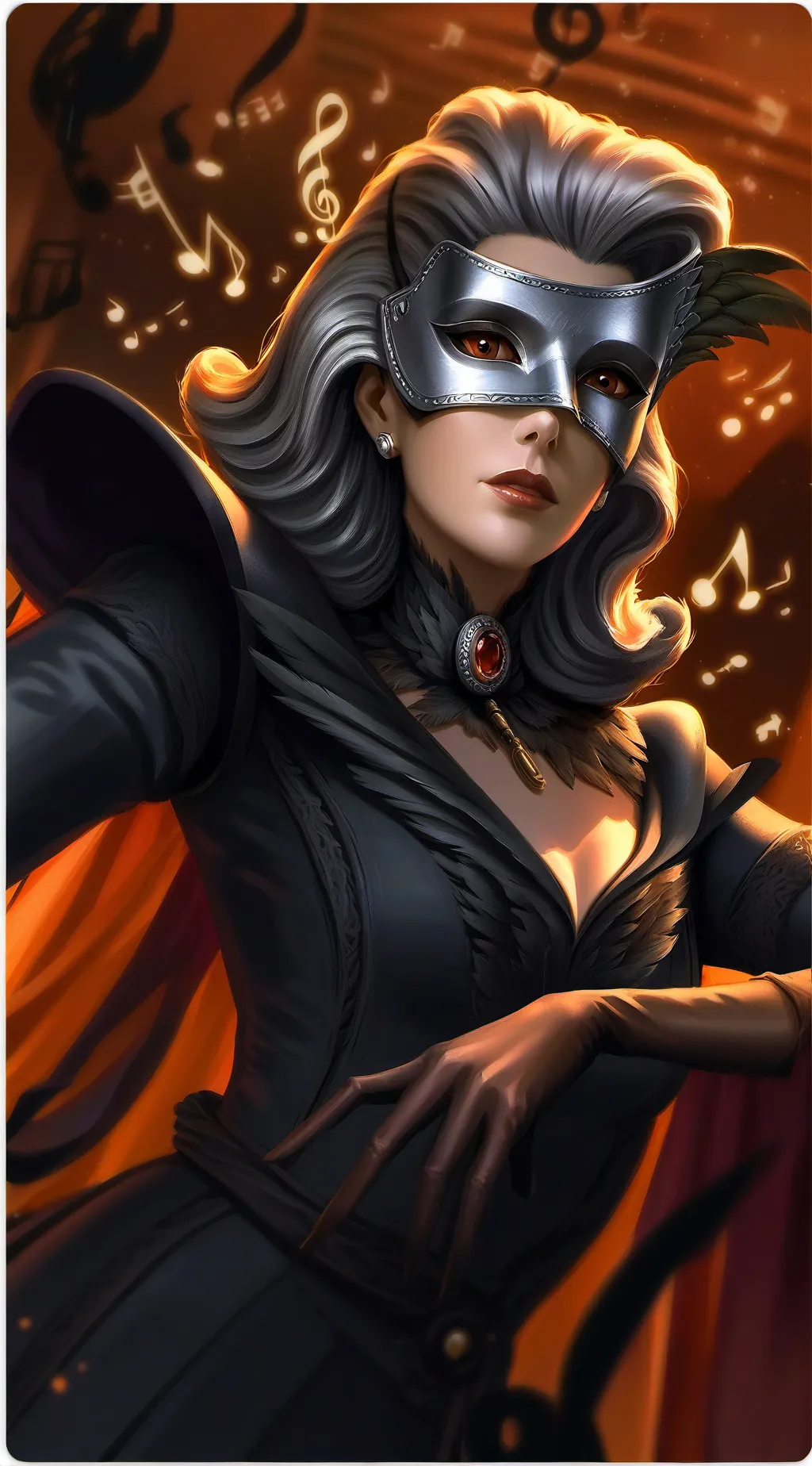 ai character: The Organ Recital  background