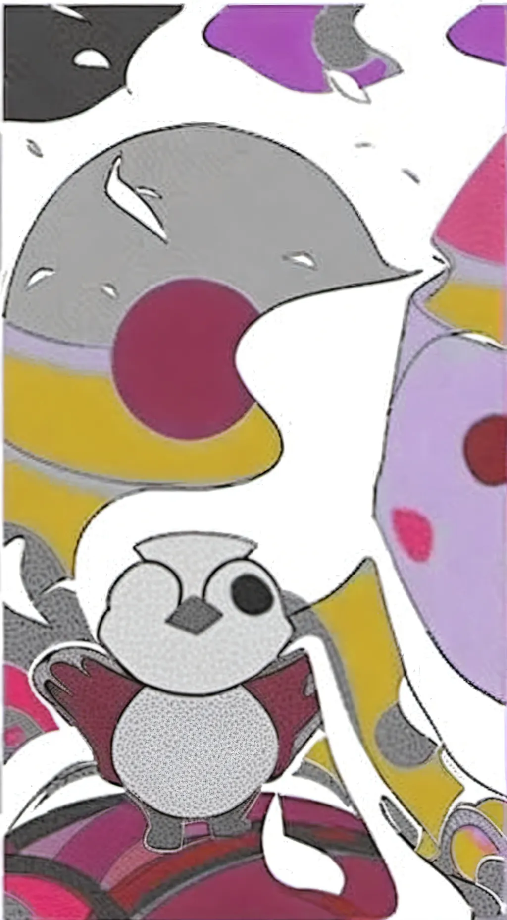 ai character: chat here dandyidk background