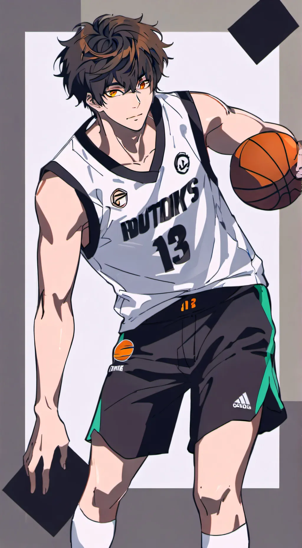 ai character: Hideki 🏀🛹🎮 background